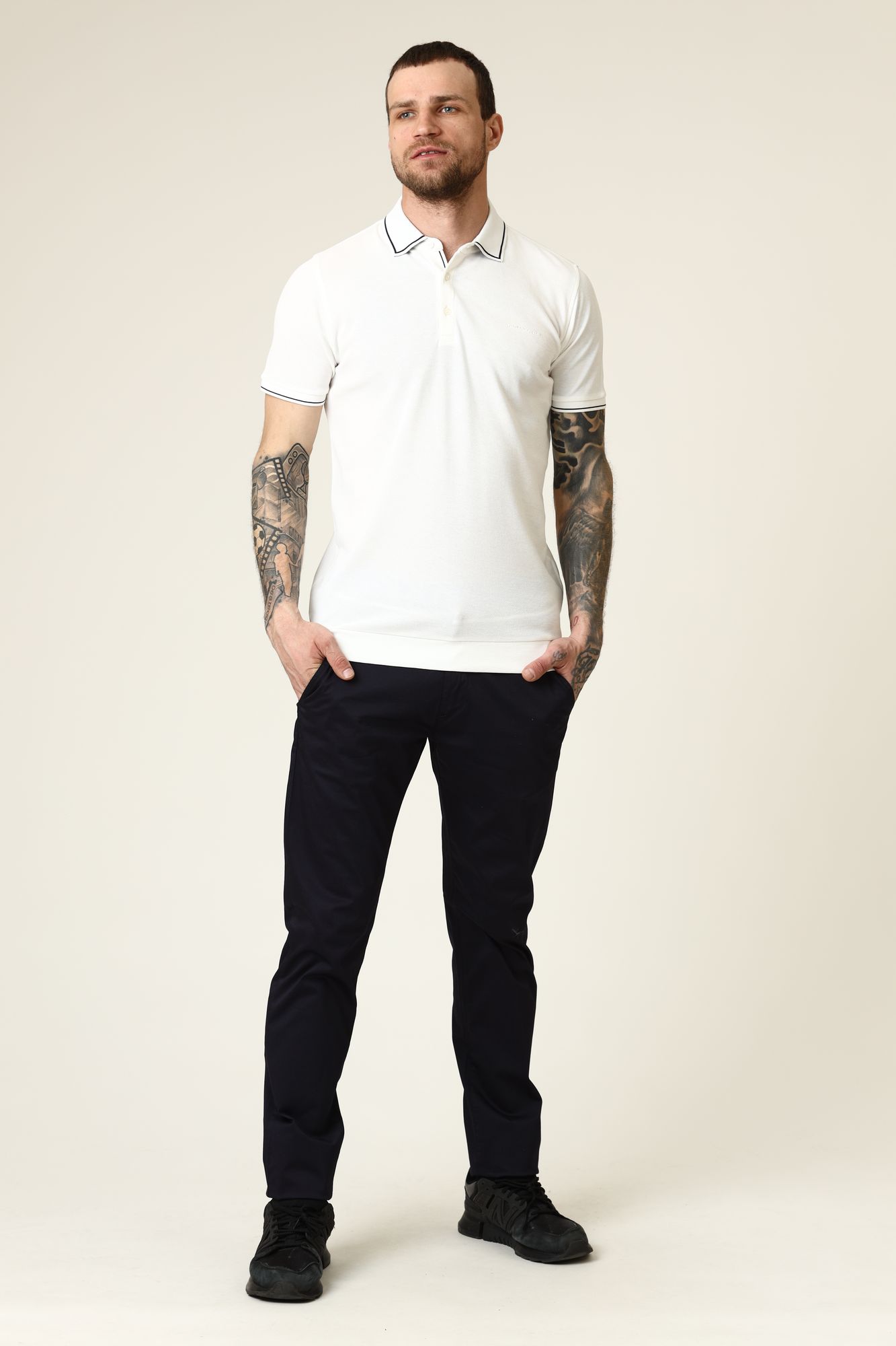 511216_745014 Поло Karl Lagerfeld Белый