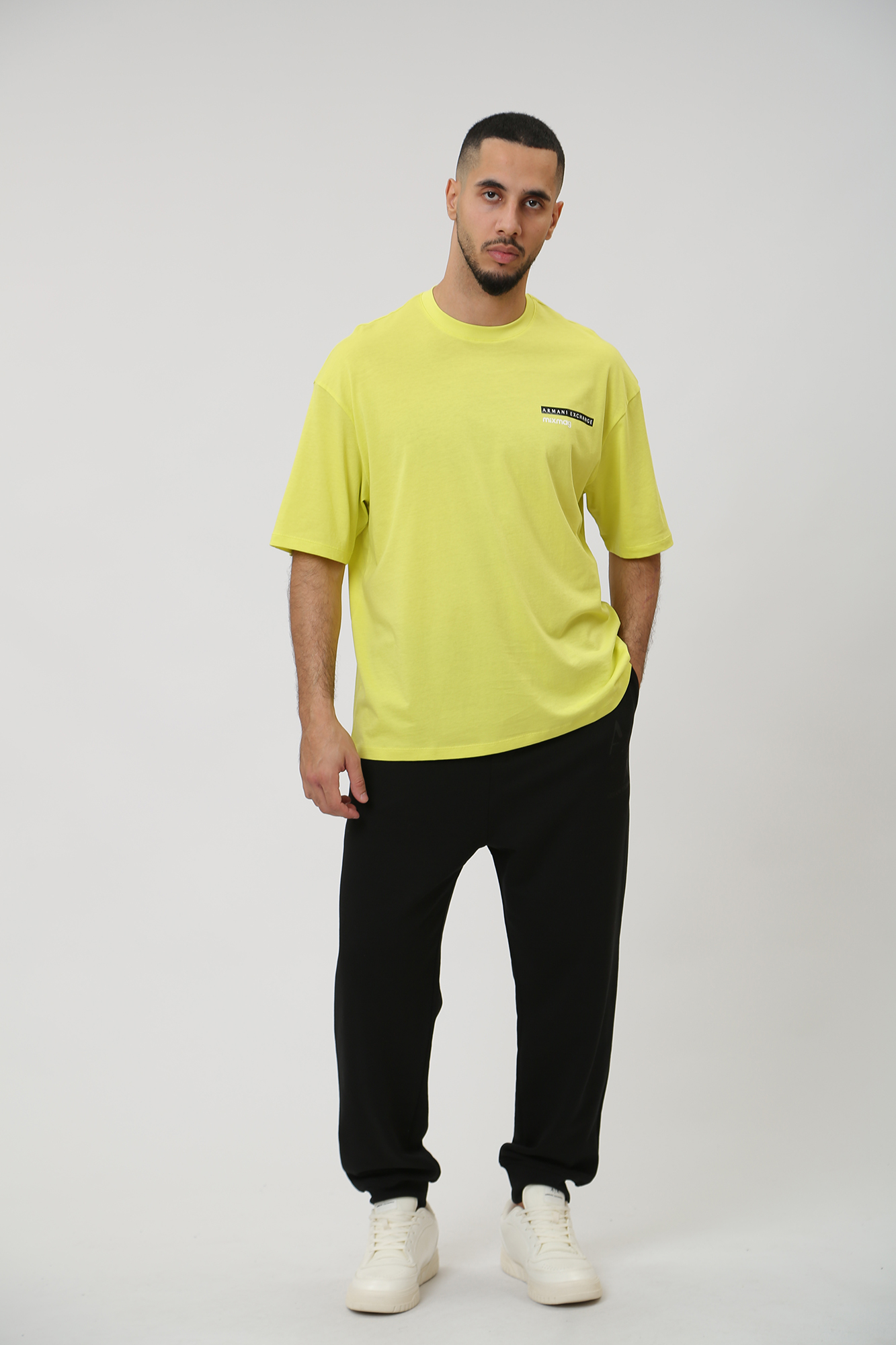 3DZTJA_ZJ8EZ Футболка Armani Exchange Желтый
