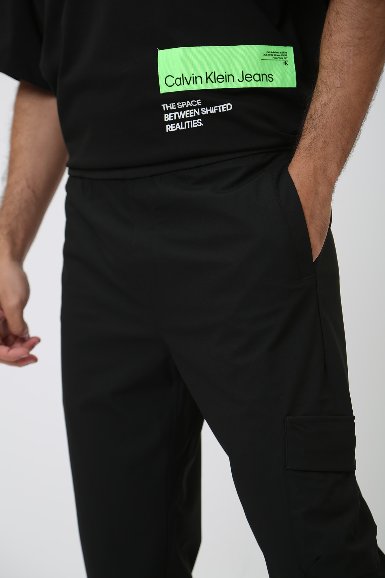 J30J324046 Брюки спортивные Calvin Klein Jeans Черный