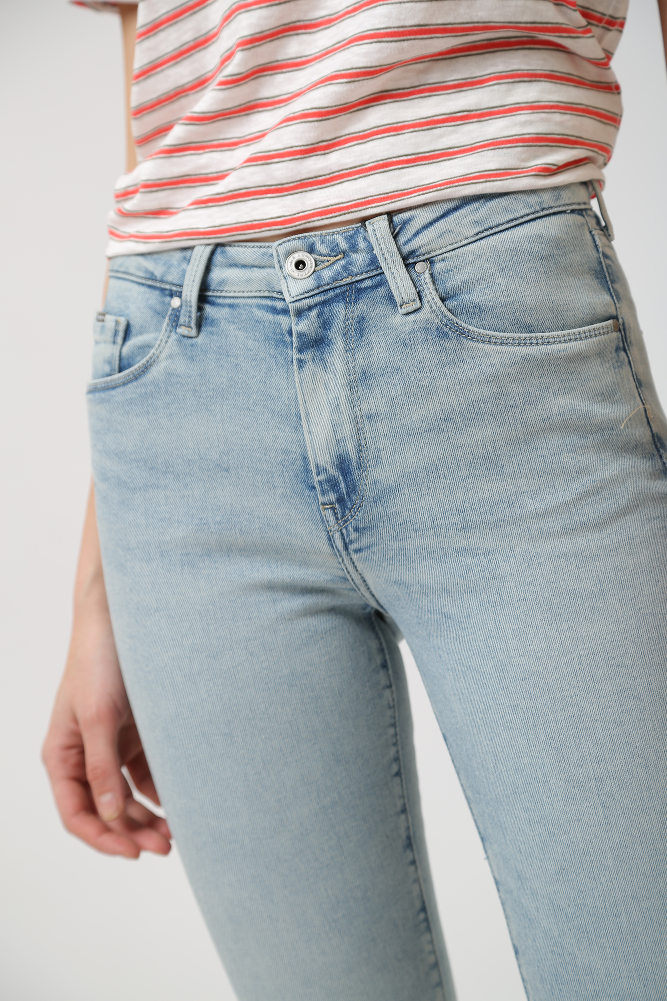 PL204584MI8 джинсы skinny jeans hw  pepe jeans 