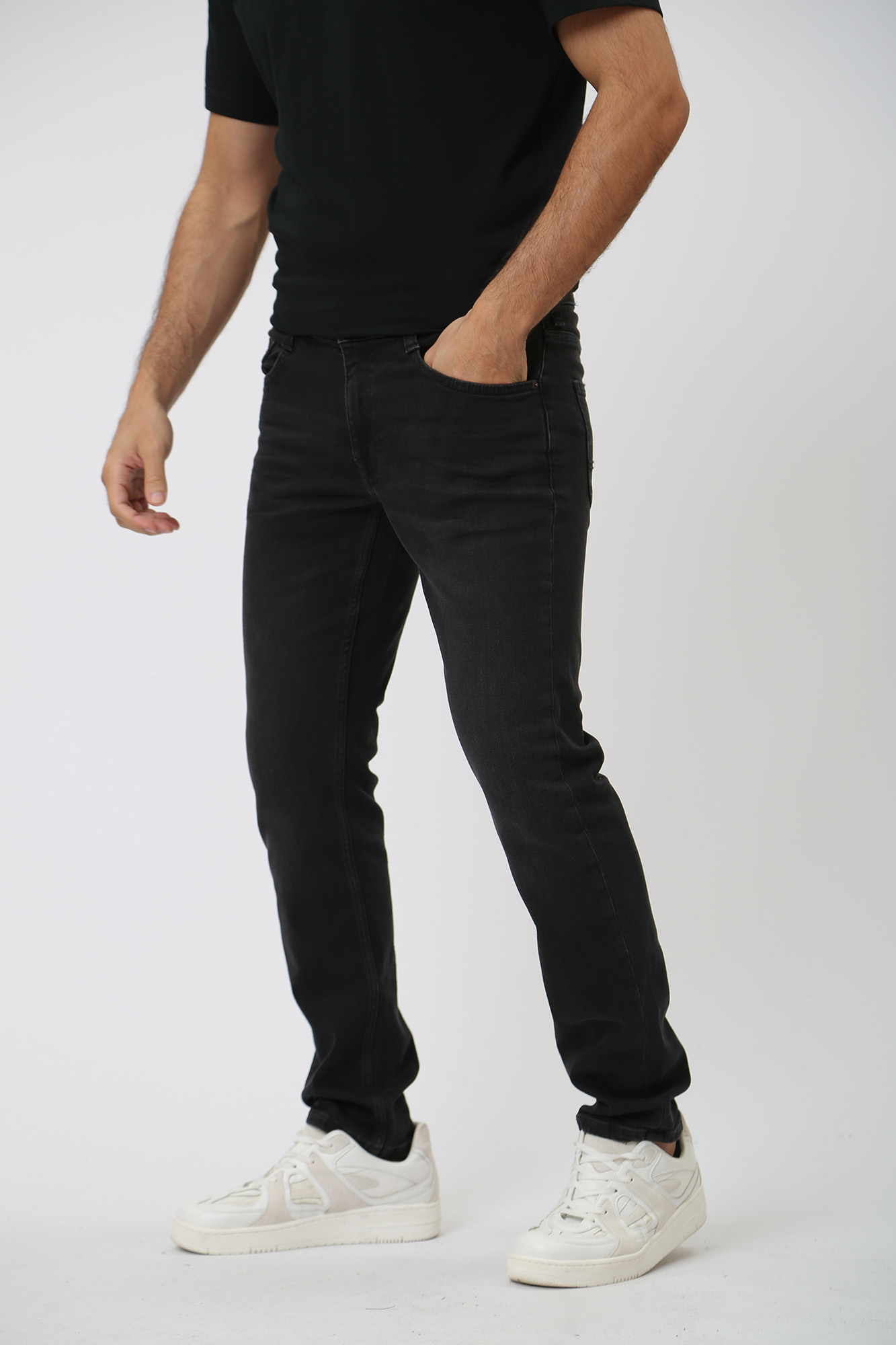 1014256-4000 Брюки джинсовые Mustang Черный