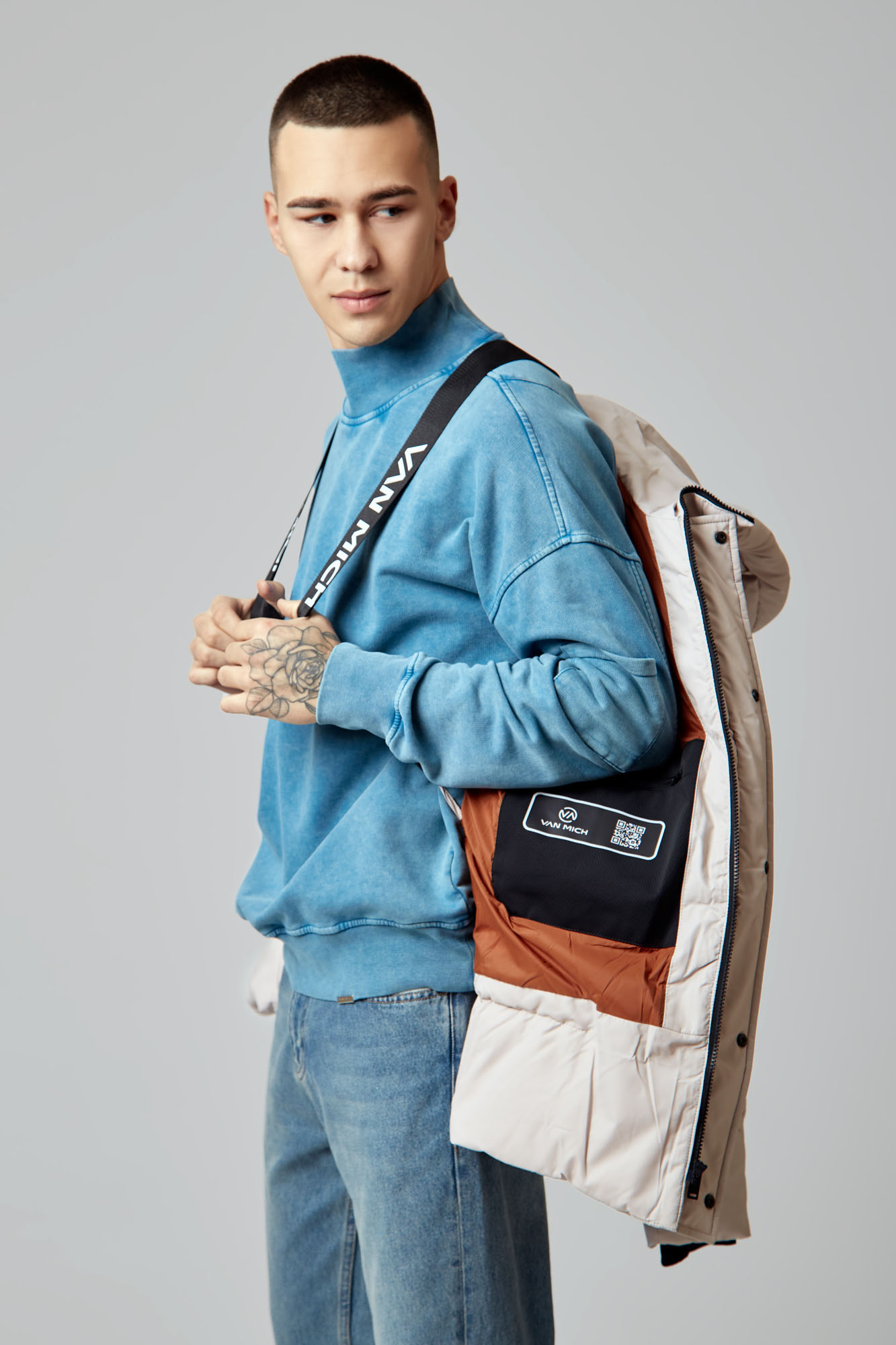 VM-CRI-52-329 Куртка Van Mich Бежевый