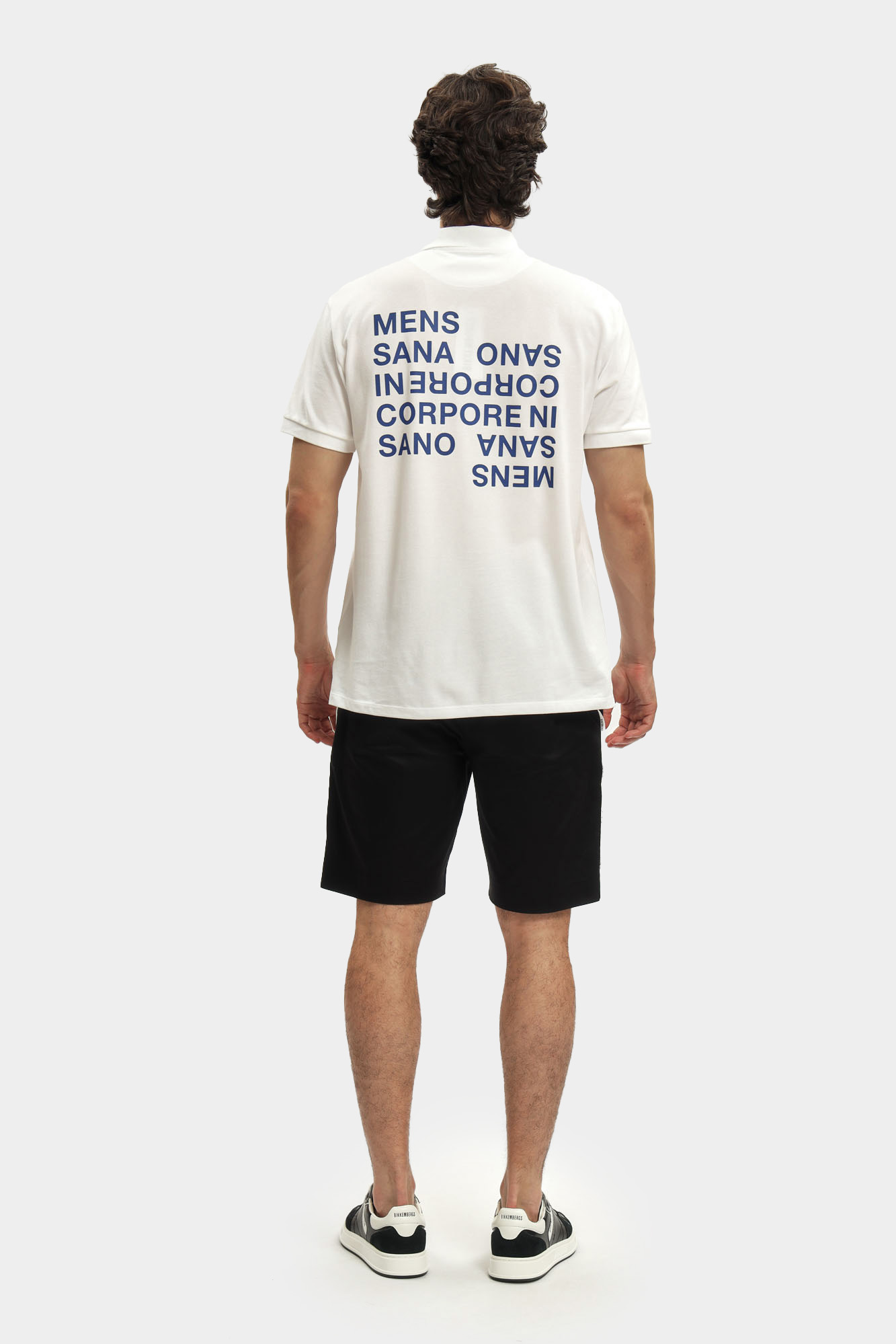 BMT0740 Поло Bikkembergs Белый