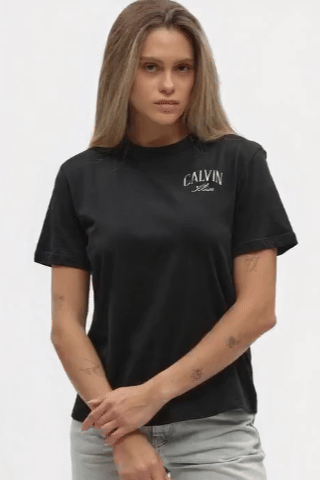 Футболка черная Calvin Klein Jeans