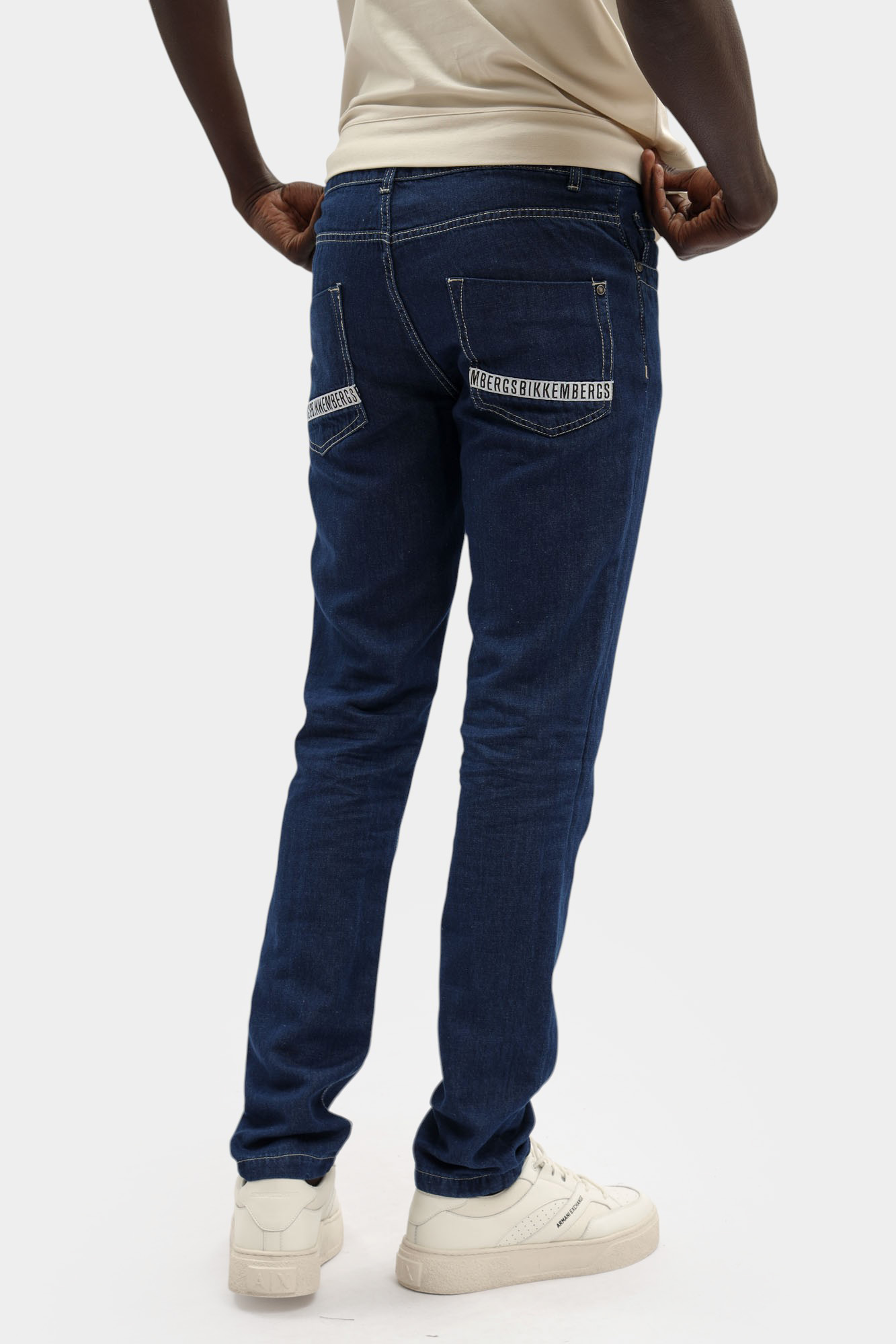 BMD0833 Джинсы Bikkembergs Синий