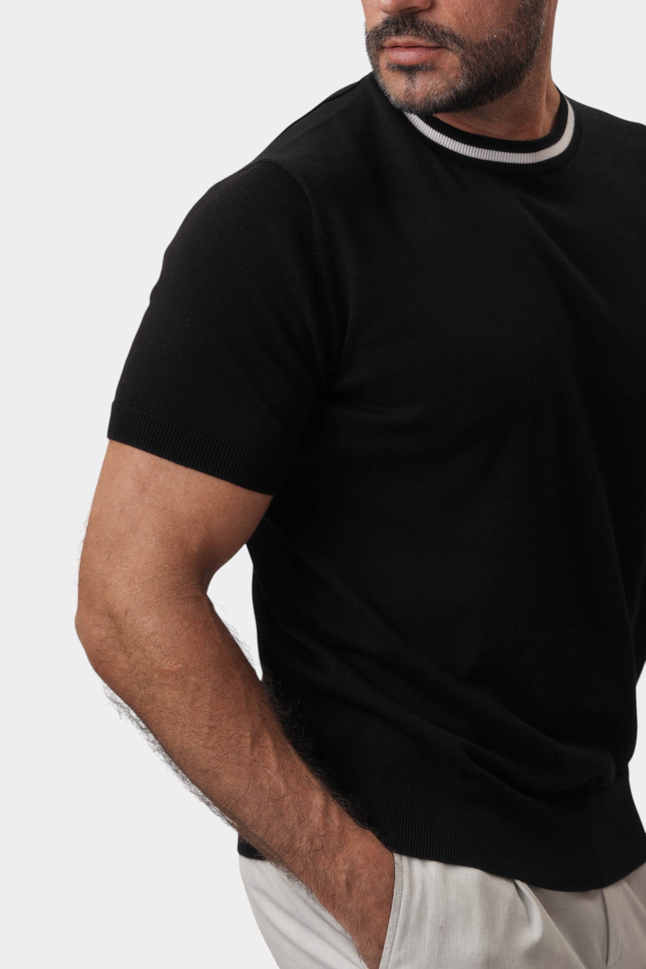 552398_655001 Футболка трикотажная Karl Lagerfeld Черный