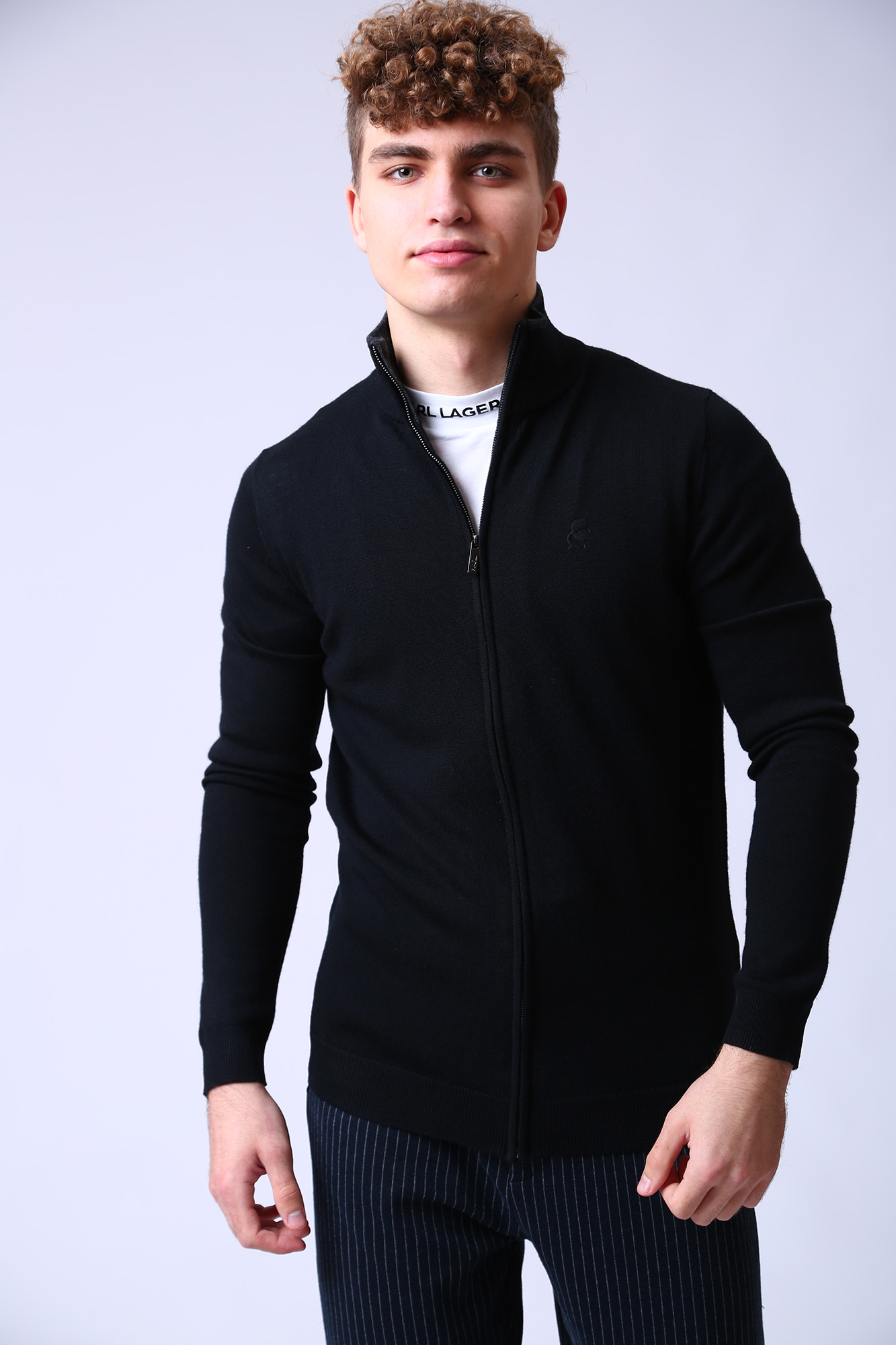 524399_655004 Кардиган Karl Lagerfeld Черный
