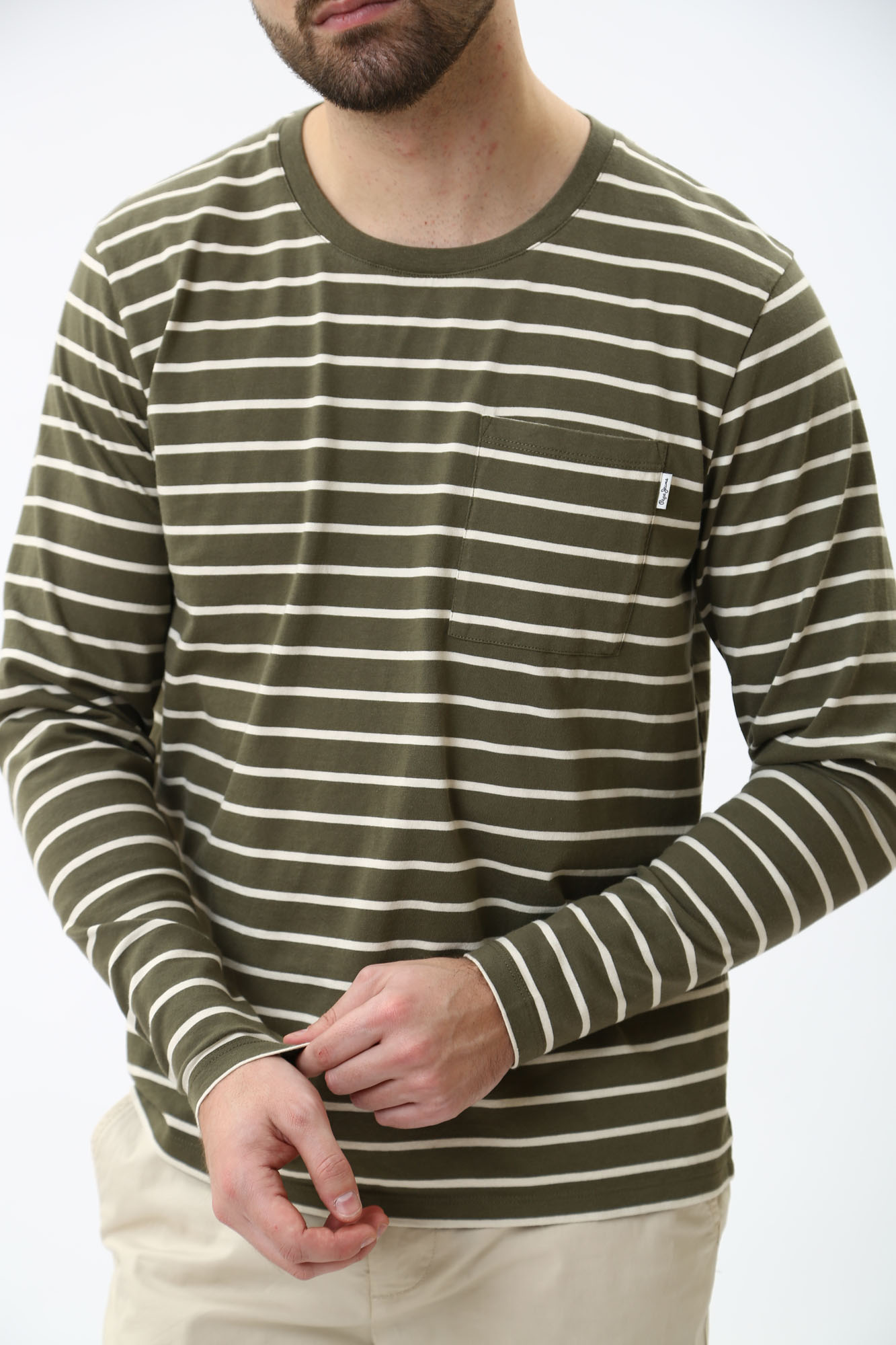 PM509209 Лонгслив Pepe Jeans Хаки