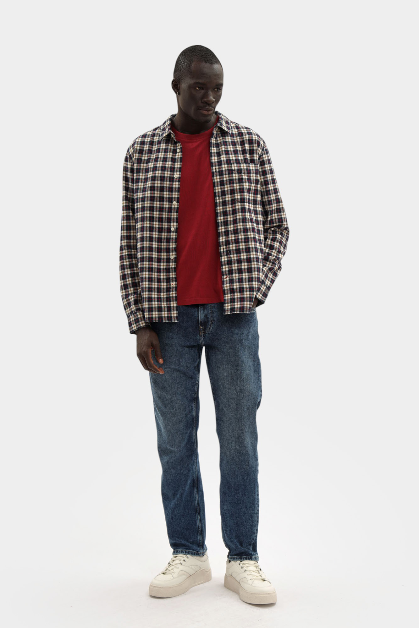 PM3090825 Рубашка с длинным рукавом Pepe Jeans Синий