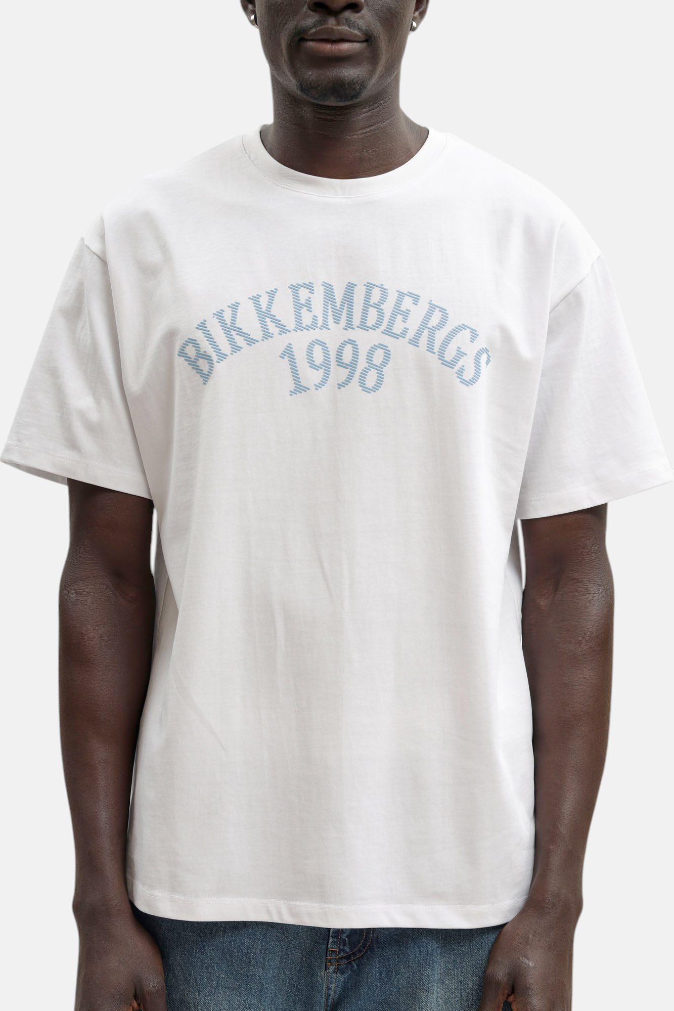 BMT1575 Футболка Bikkembergs Белый