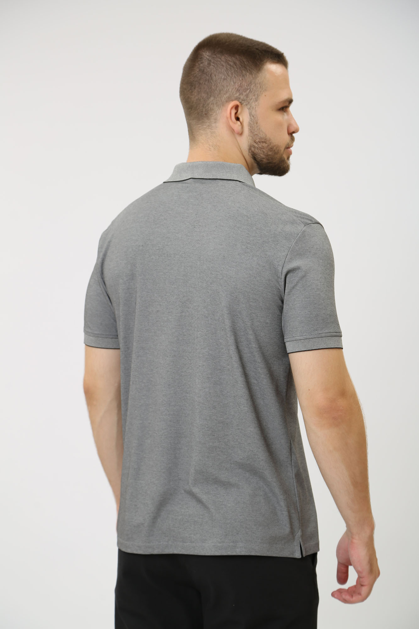 30041141_10017547 Поло Strellson Черный