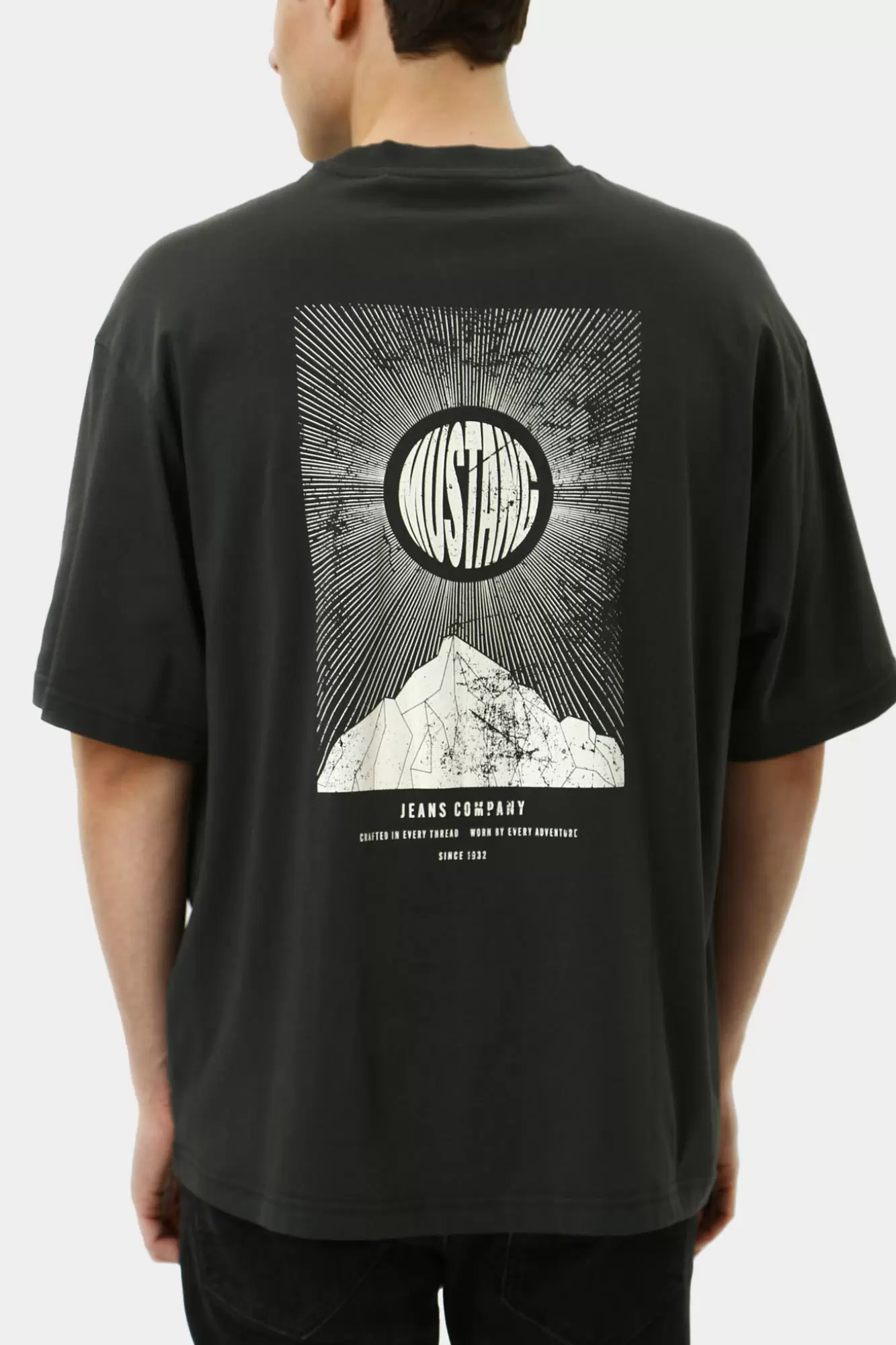 1015833 Футболка Mustang Черный