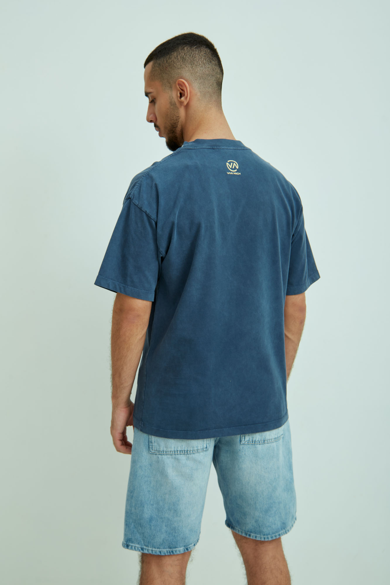 VM-ERK-22-067 Футболка Van Mich Синий