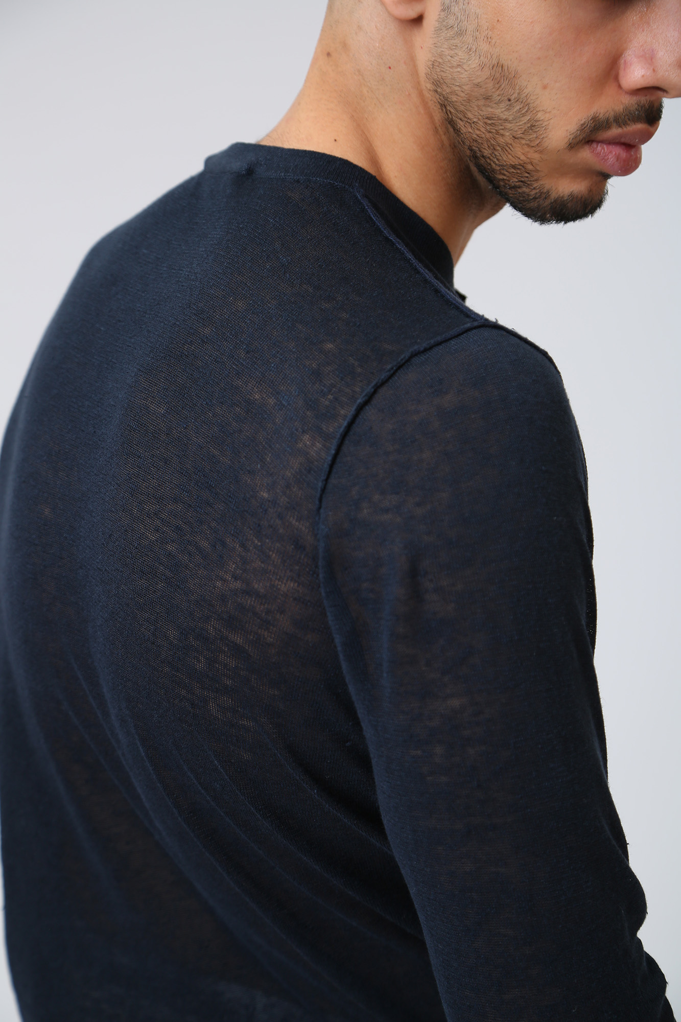 532305_655045 Лонгслив Karl Lagerfeld Синий