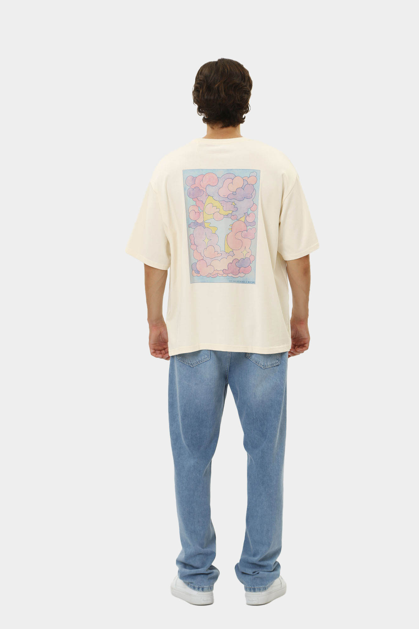 1014956 Футболка Mustang Молочный