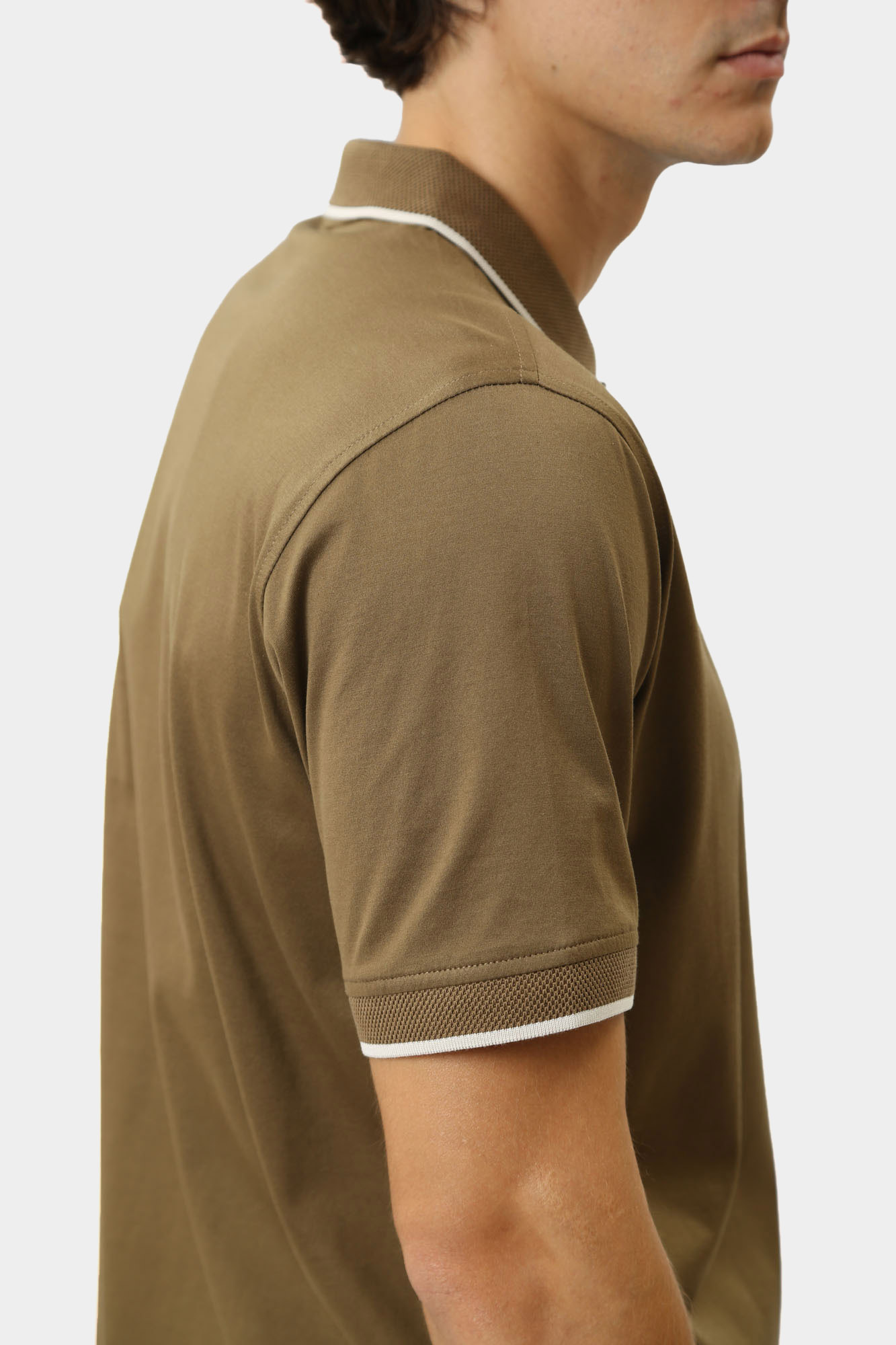 544200_745007 Поло Karl Lagerfeld Коричневый