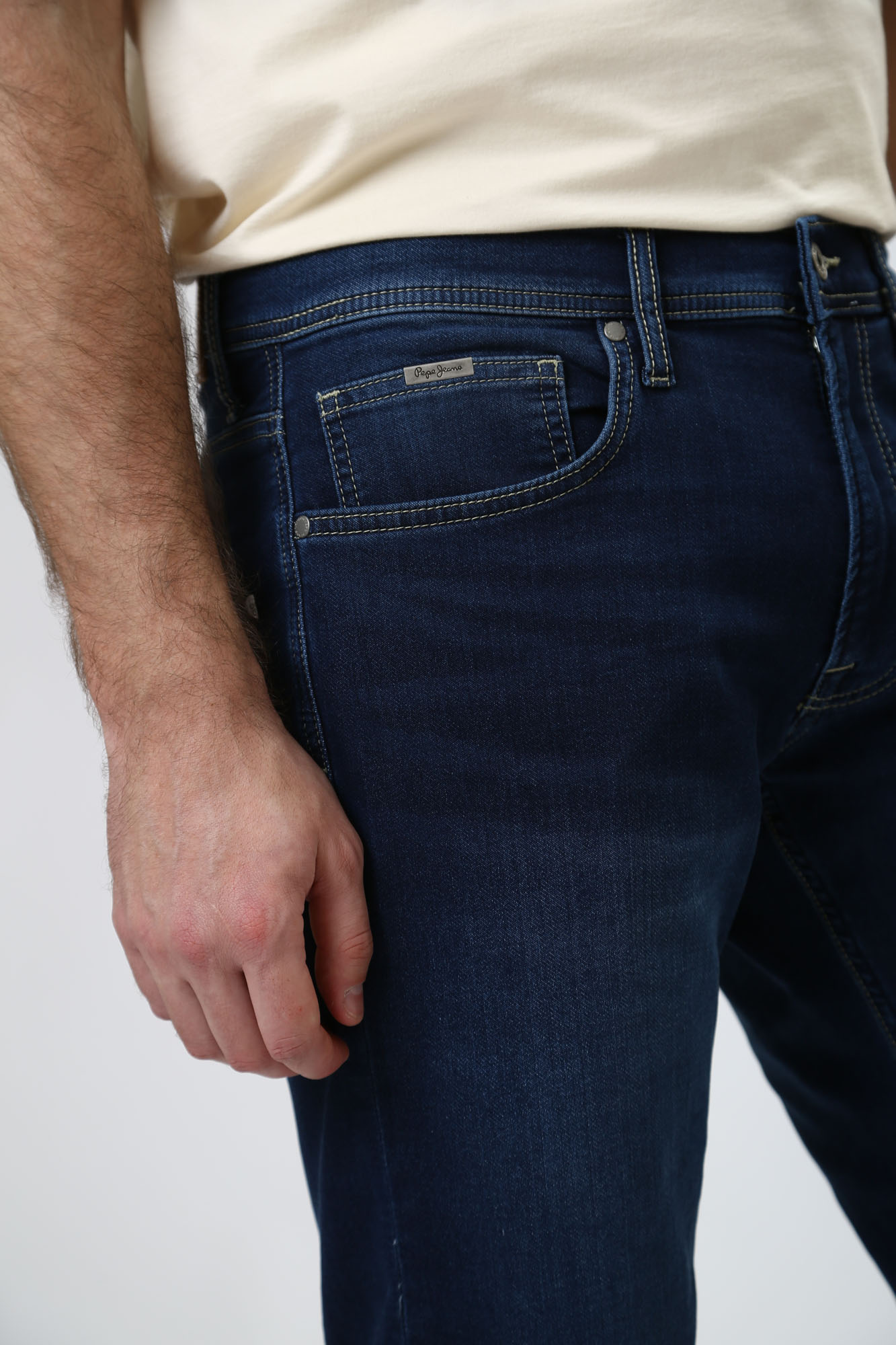 PM801075DP4 Шорты джинсовые Pepe Jeans Синий