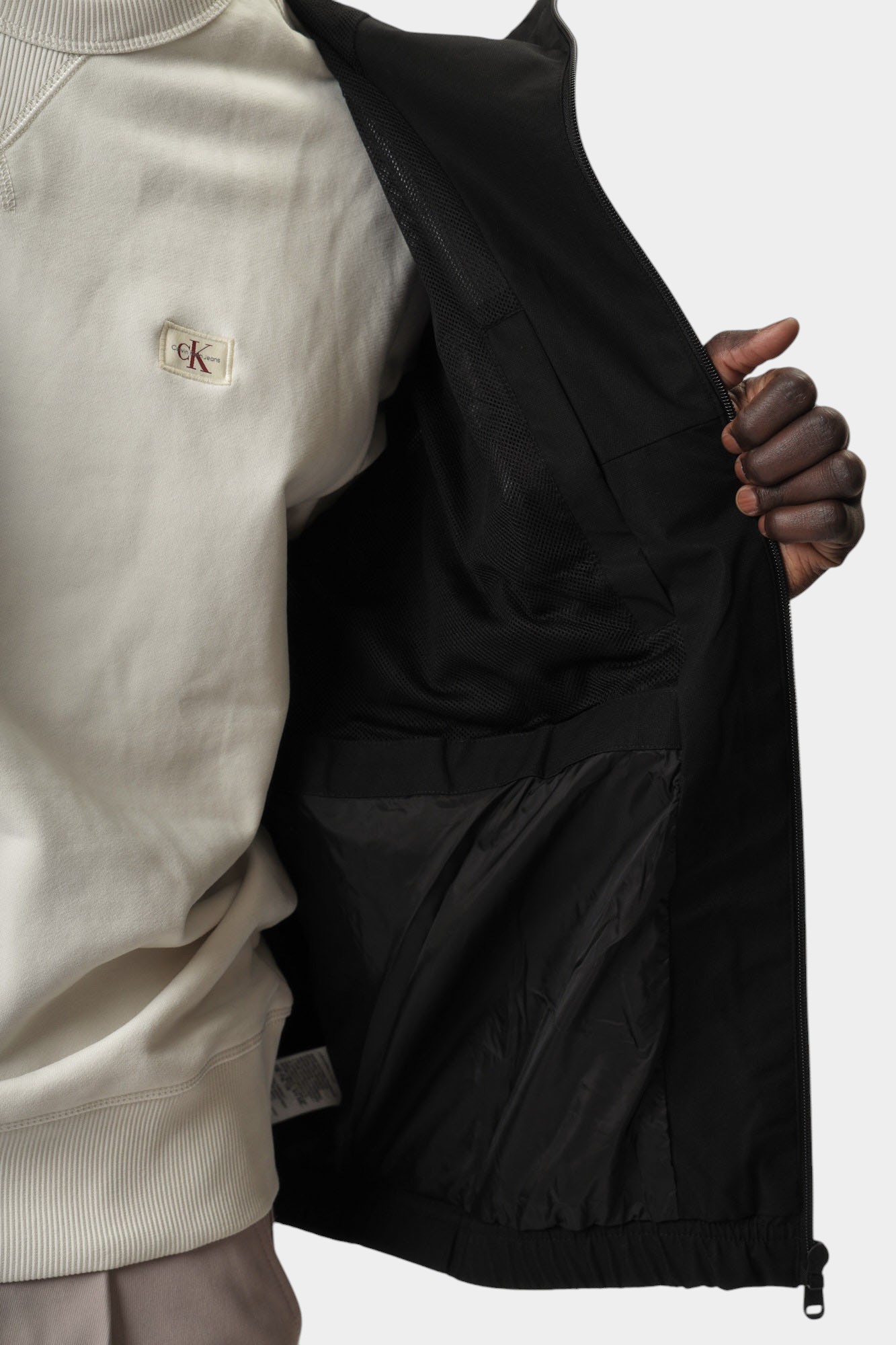 J30J326715 Ветровка Calvin Klein Jeans Черный