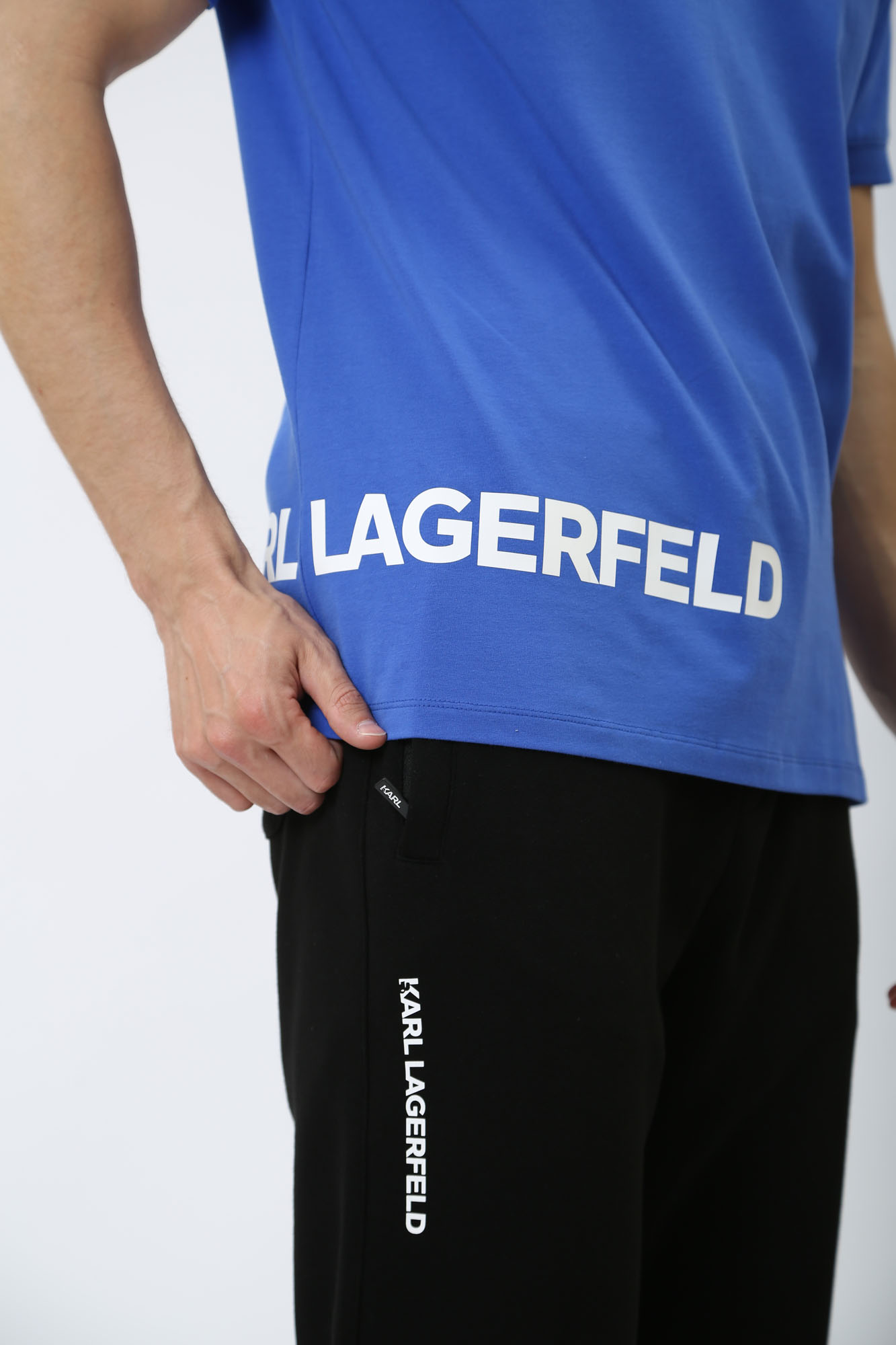 542221_745020 Поло Karl Lagerfeld Голубой