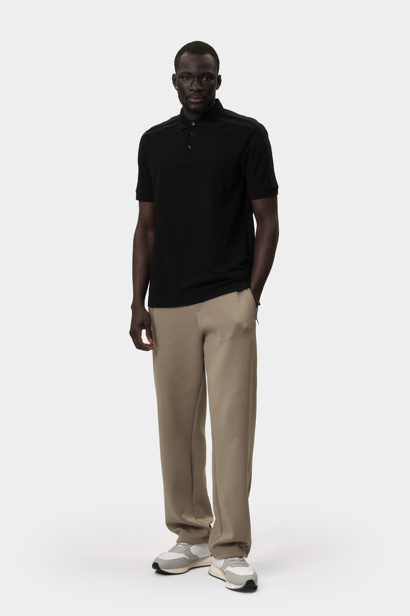 XM000307_AF10366 Поло Armani Exchange Черный