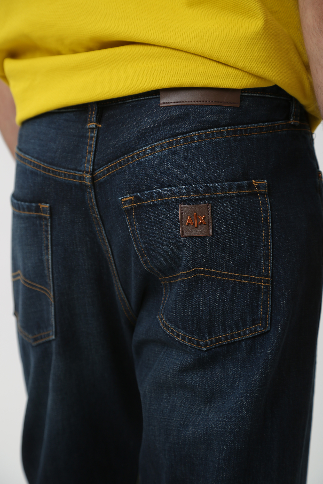 3DZJ88_Z1UYZ Брюки джинсовые Armani Exchange Синий