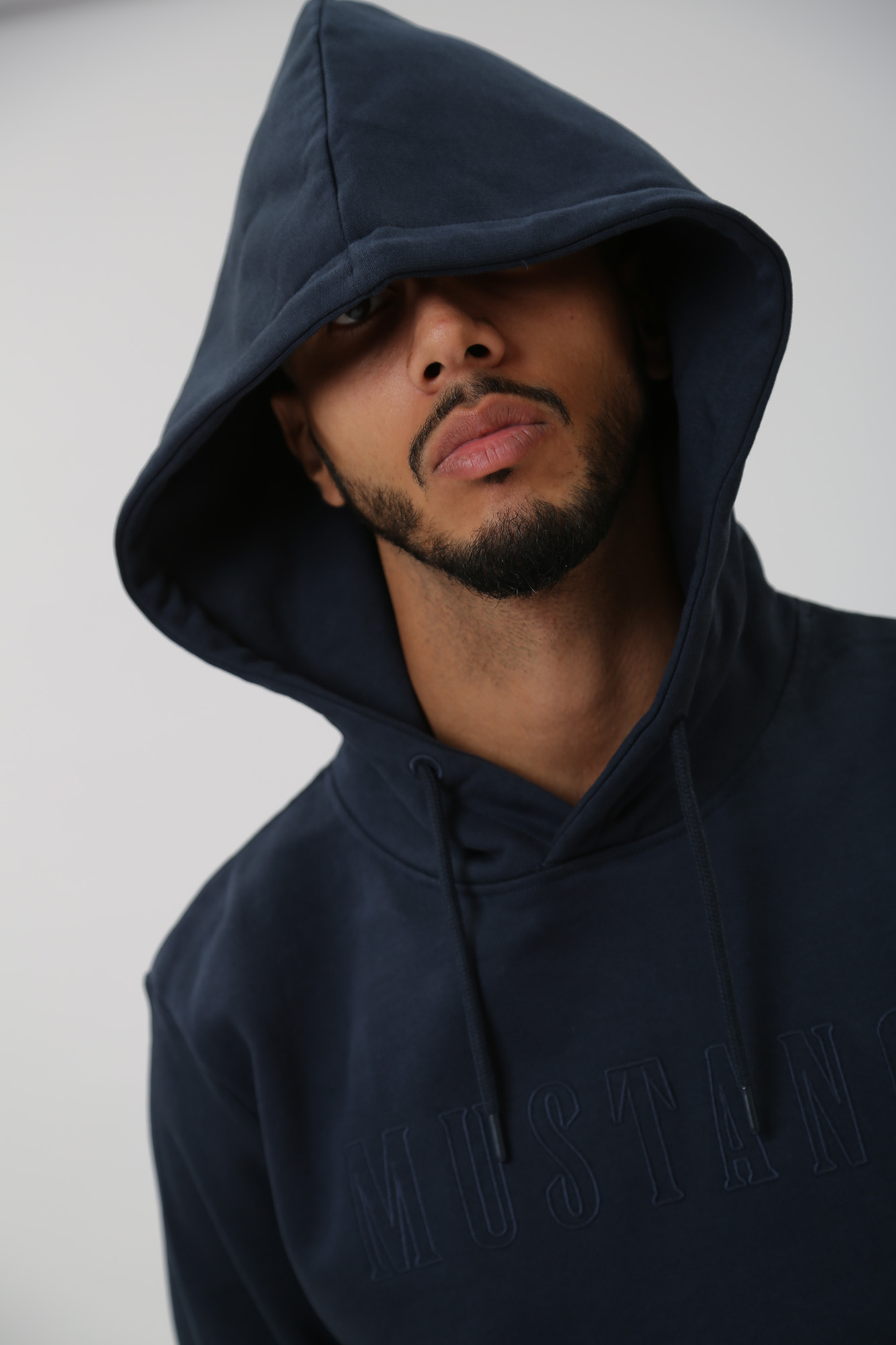 1014167 Худи Mustang Синий