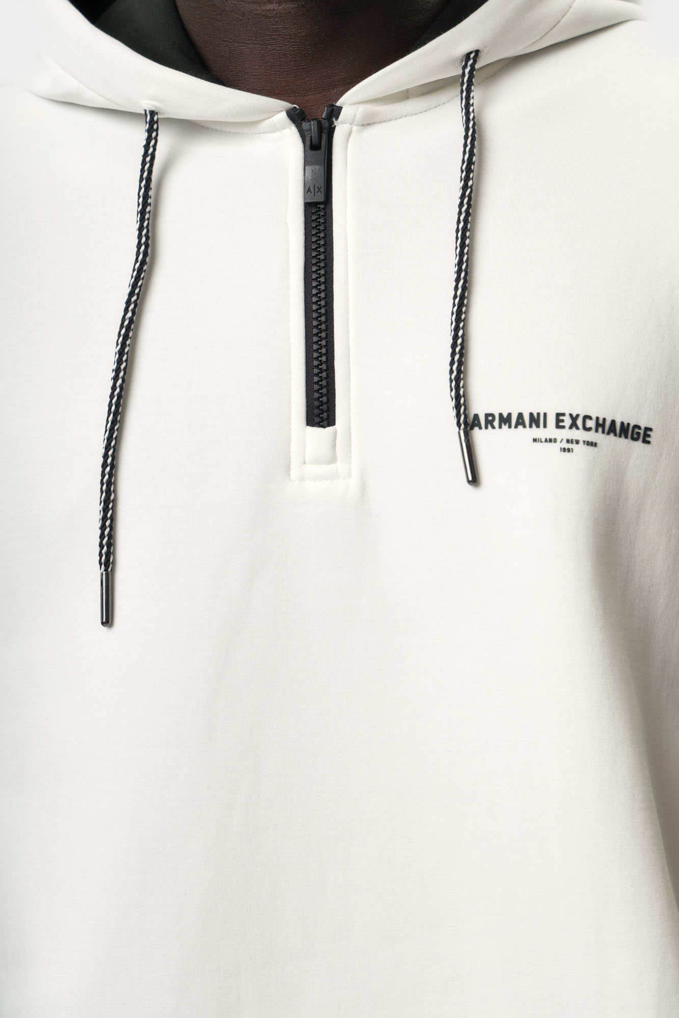 XM000291_AF10818 Худи Armani Exchange Белый