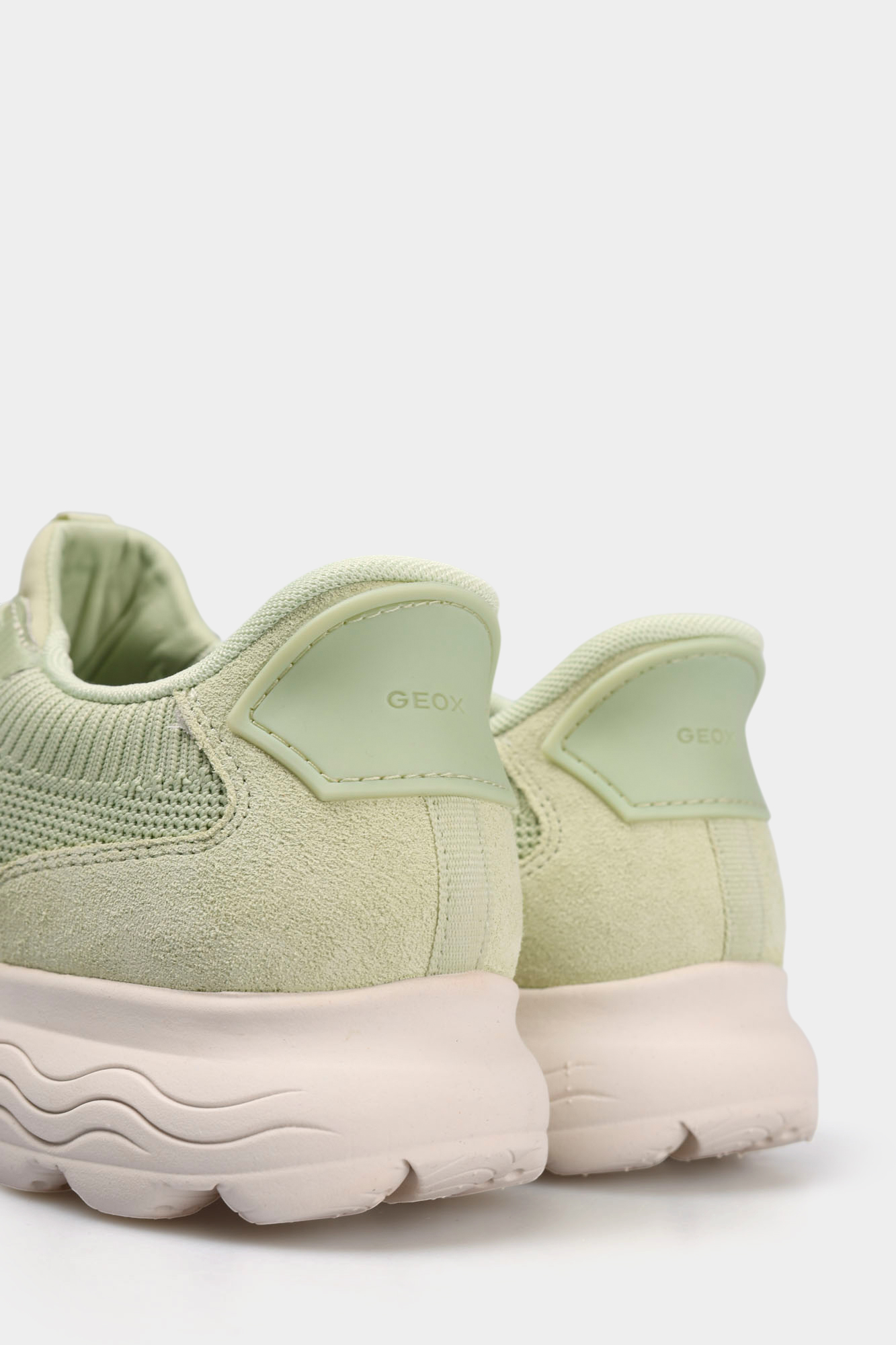 D557MA06K22 Кроссовки Geox Зеленый