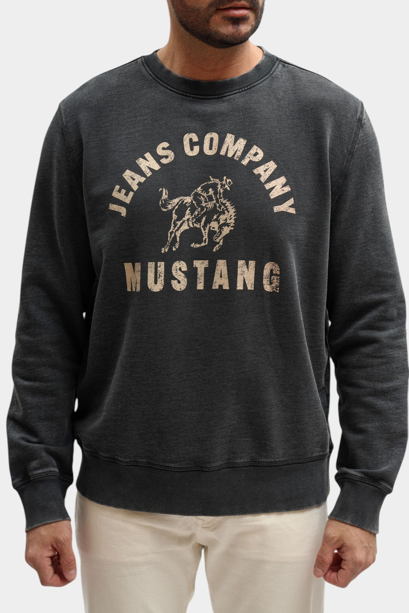 Свитшот Mustang Черный