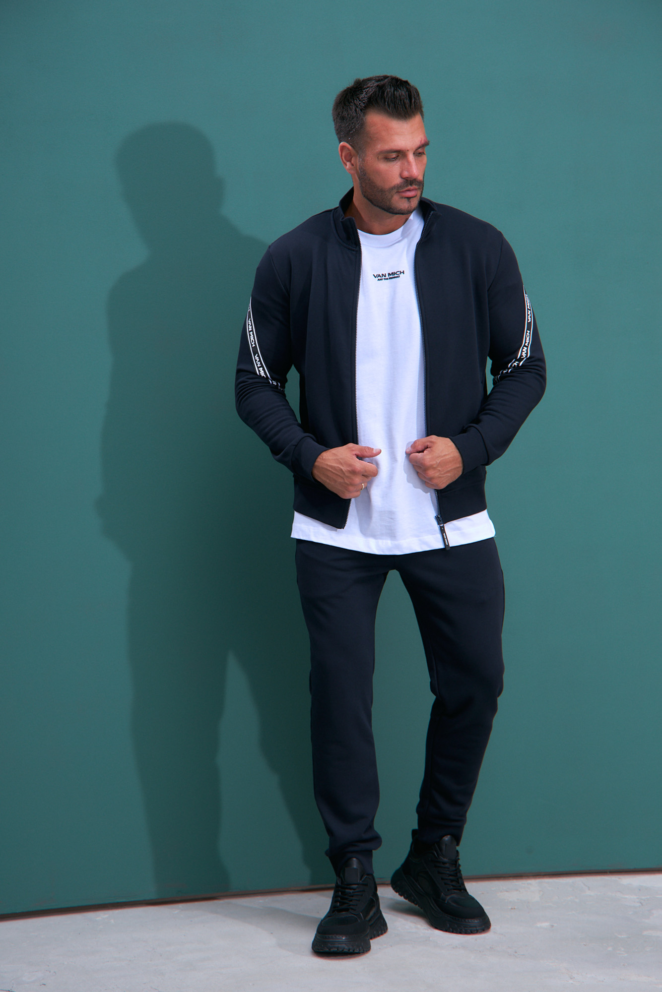 VM-232-20-036 Толстовка Van Mich Синий