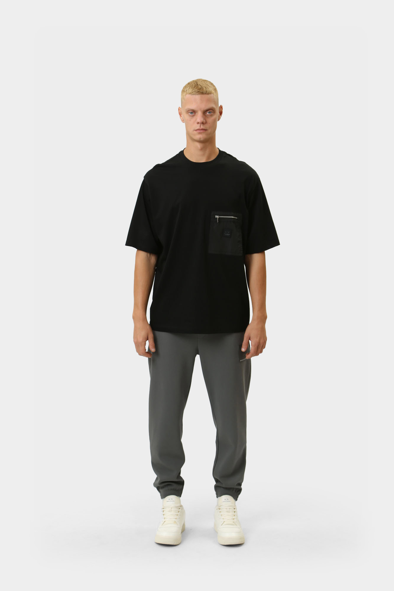 6DZPJA_ZJNKZ Брюки спортивные Armani Exchange Серый