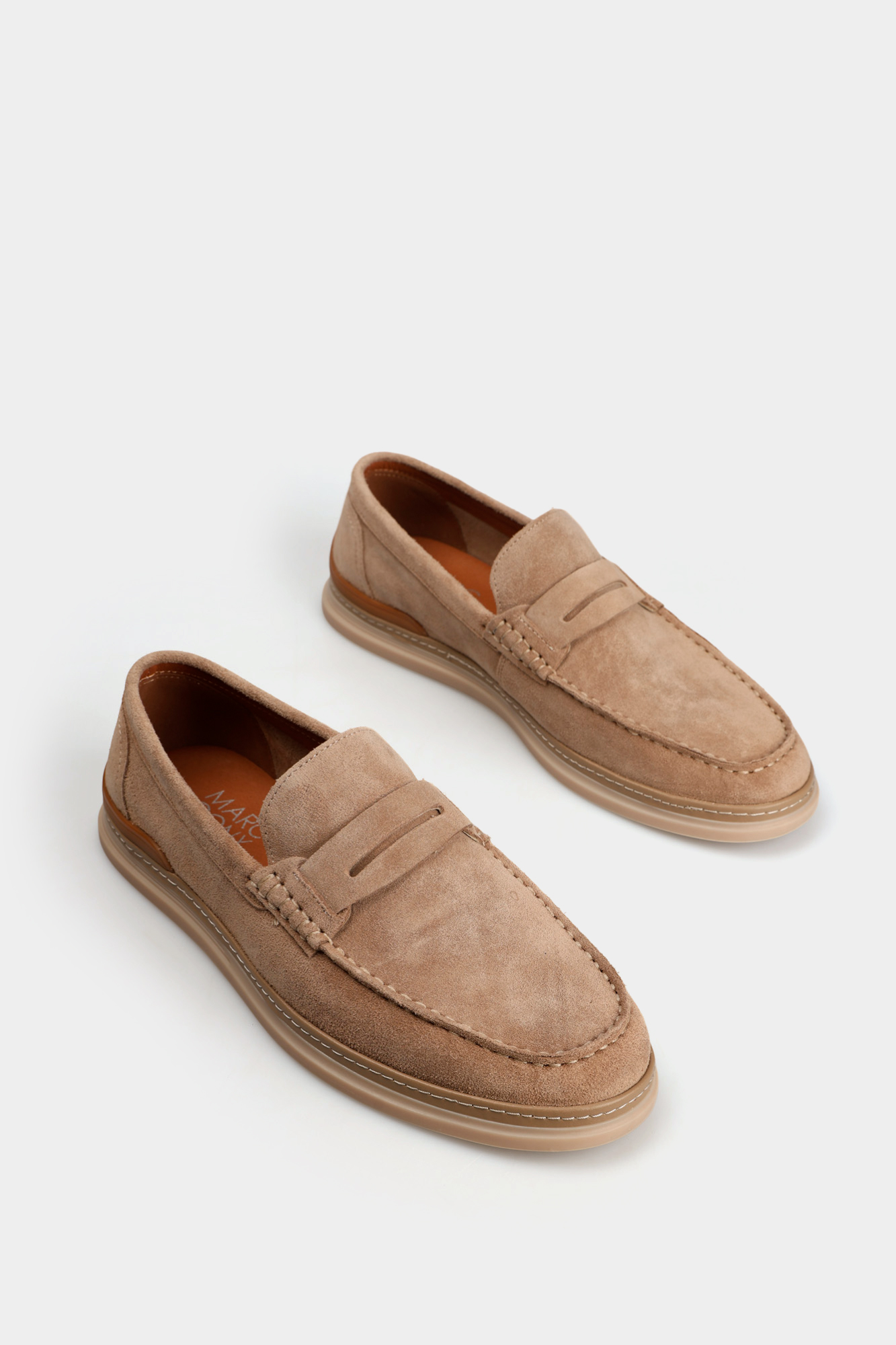 MCP-808 Мокасины Marc Cony Бежевый
