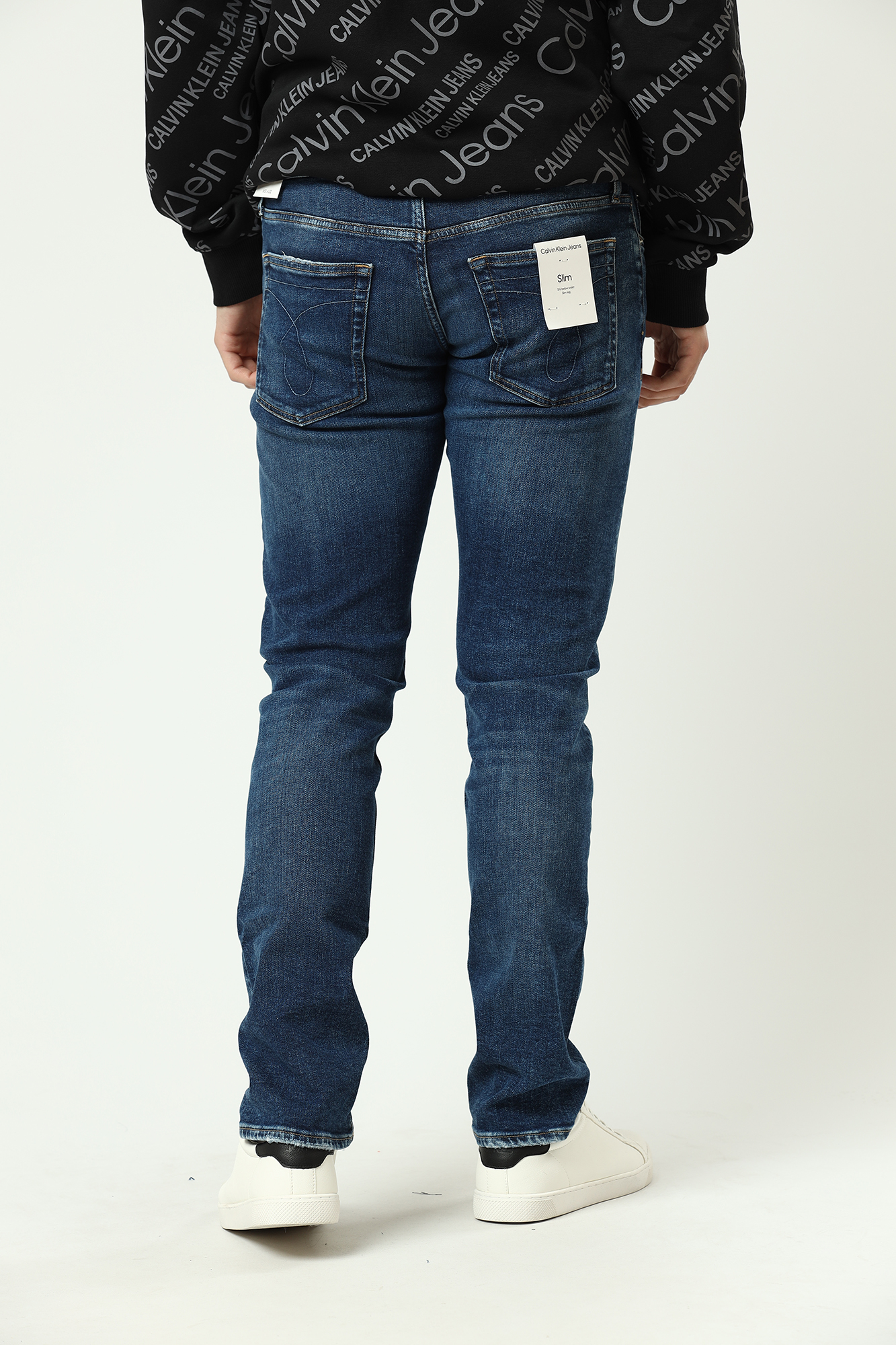 J30J319847 Джинсы SLIM Calvin Klein Jeans Синий