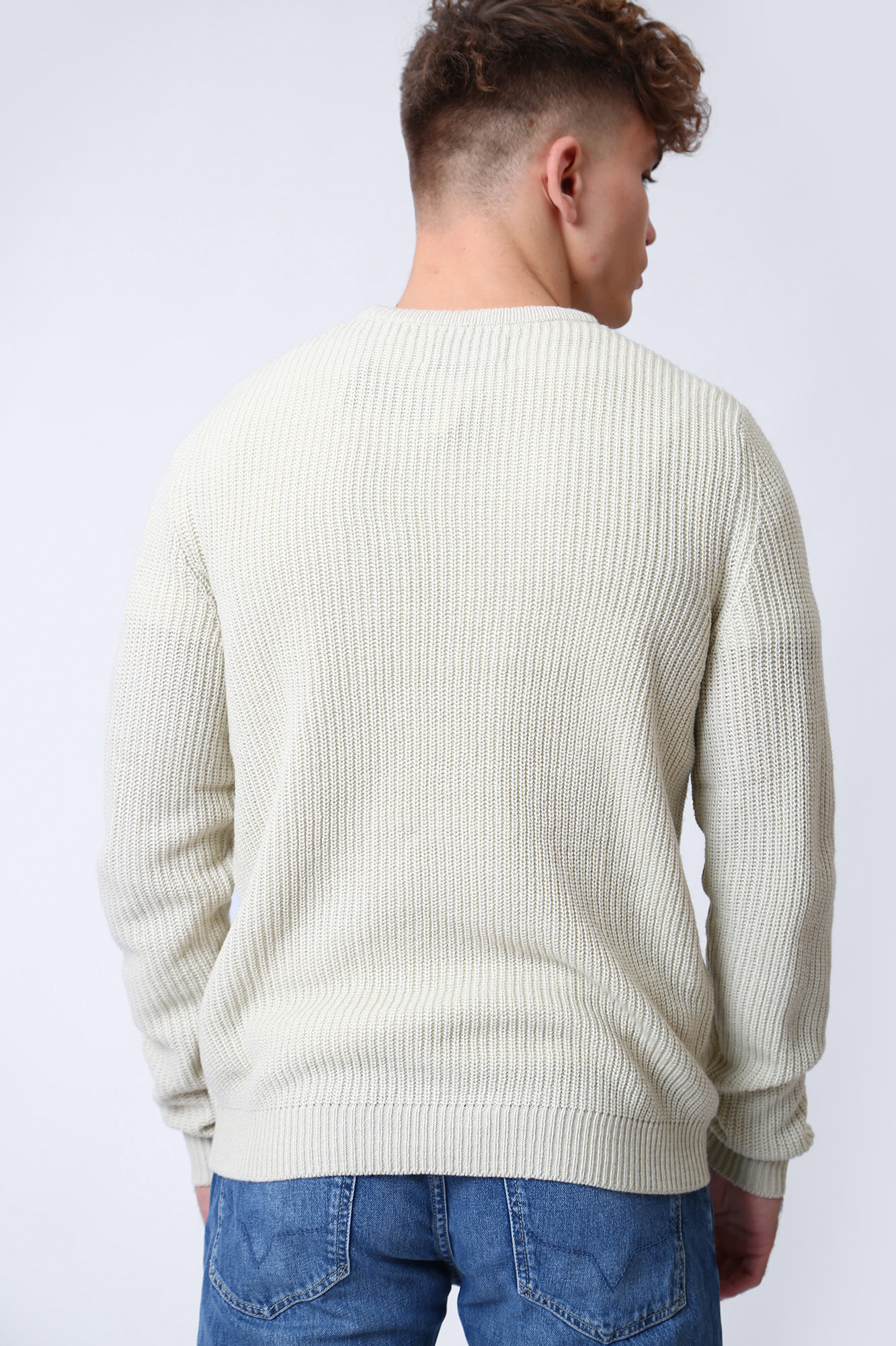 12217487 Джемпер Jack & Jones Белый