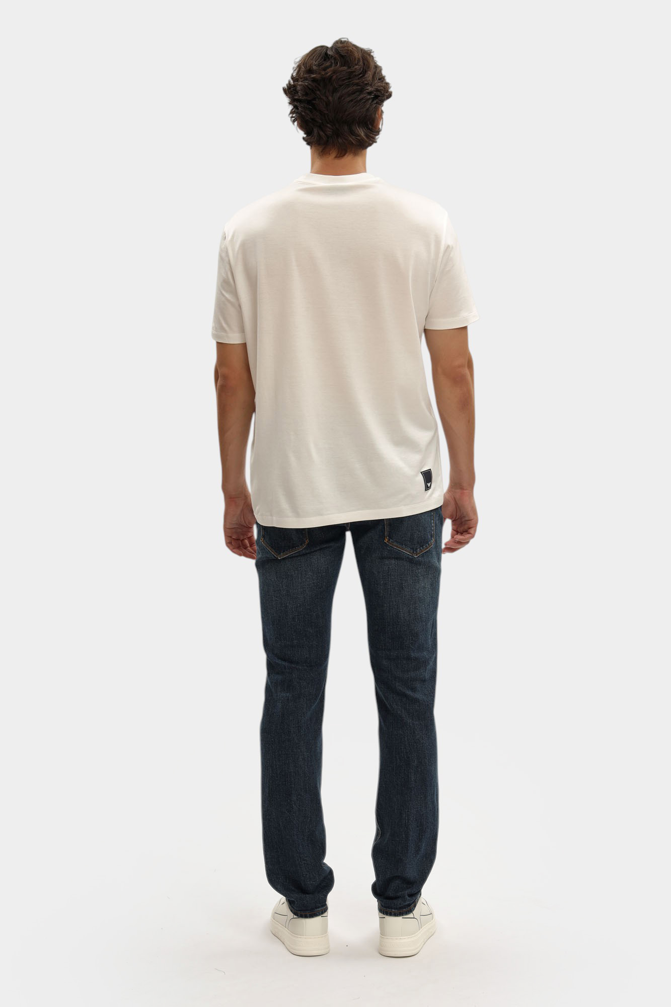 EM000121_ AF1748 Джинсы Emporio Armani Голубой