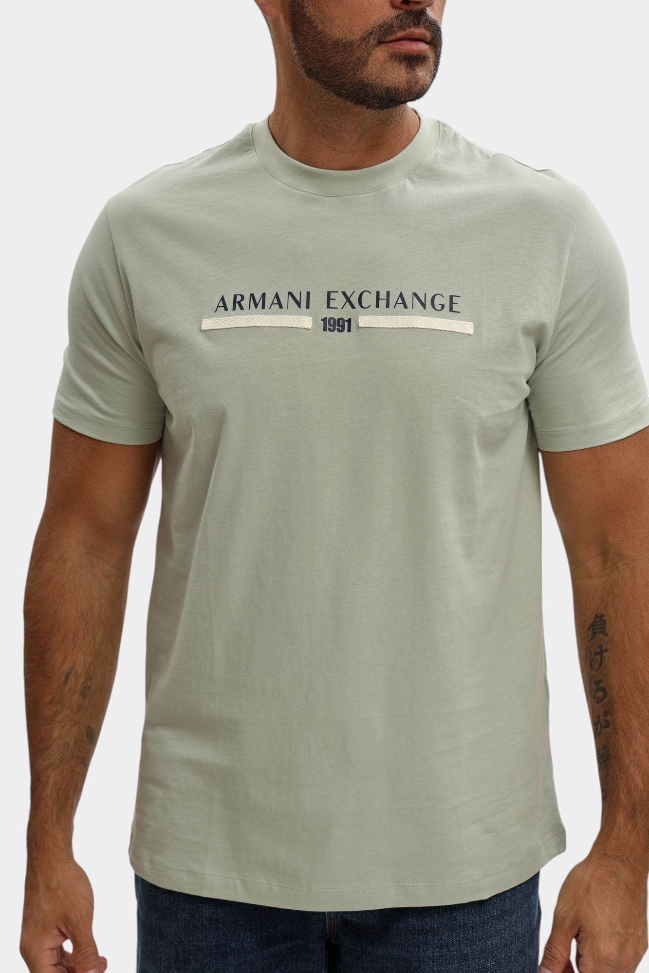 XM001074_AF10356 Футболка Armani Exchange Серый