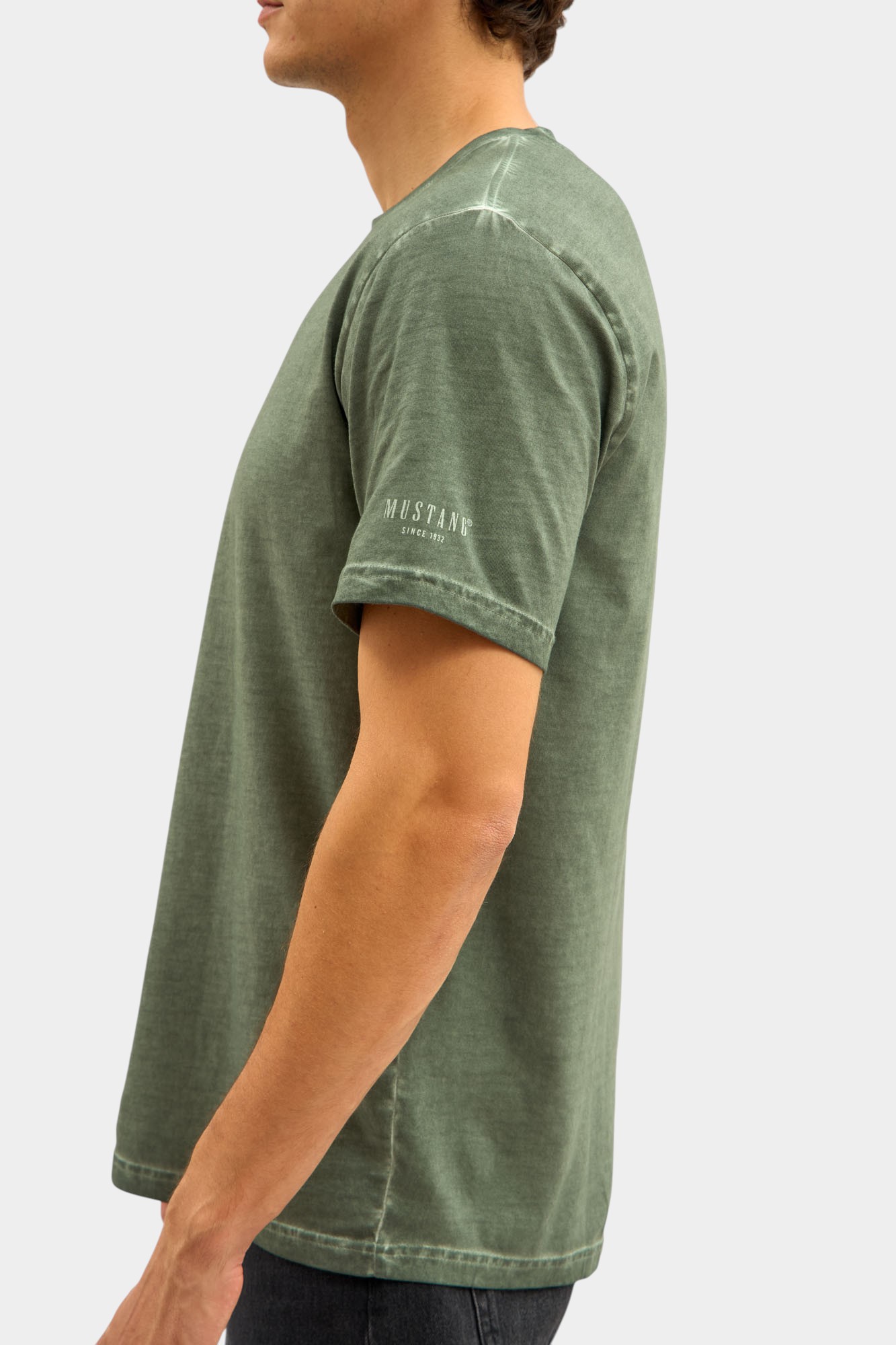 1016860 Футболка Mustang Зеленый
