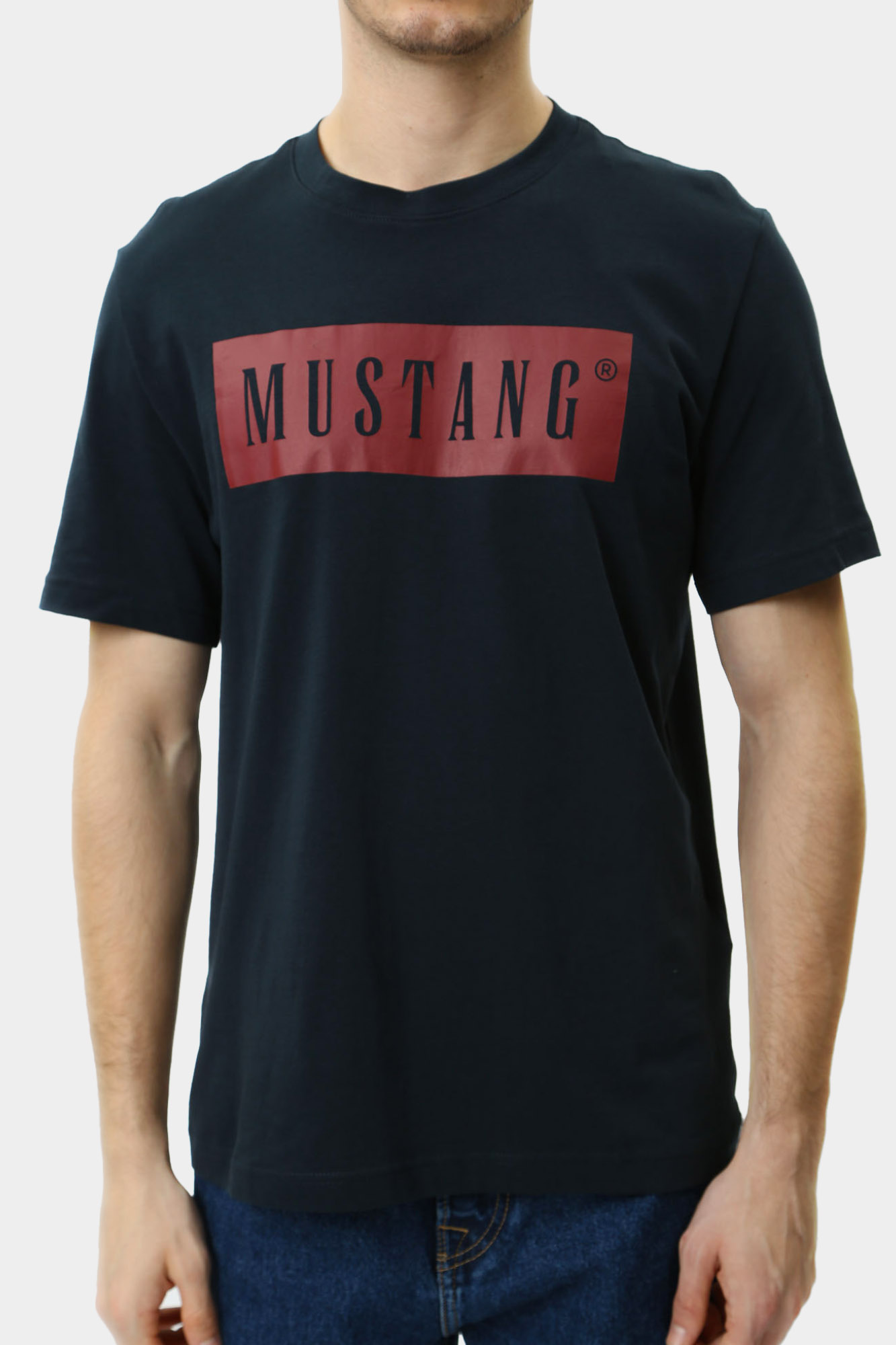 1014749 Футболка Mustang Черный