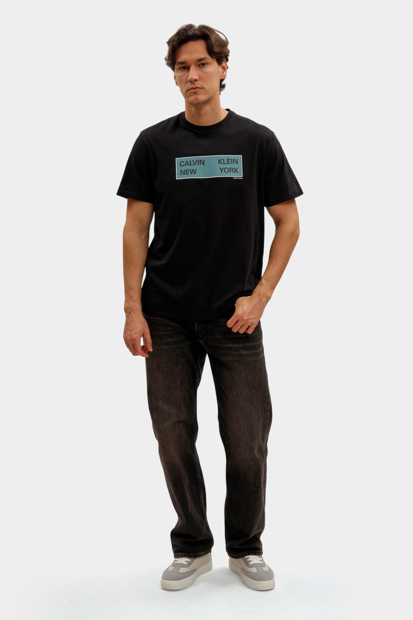 LV04RD816G Футболка Calvin Klein Jeans Черный