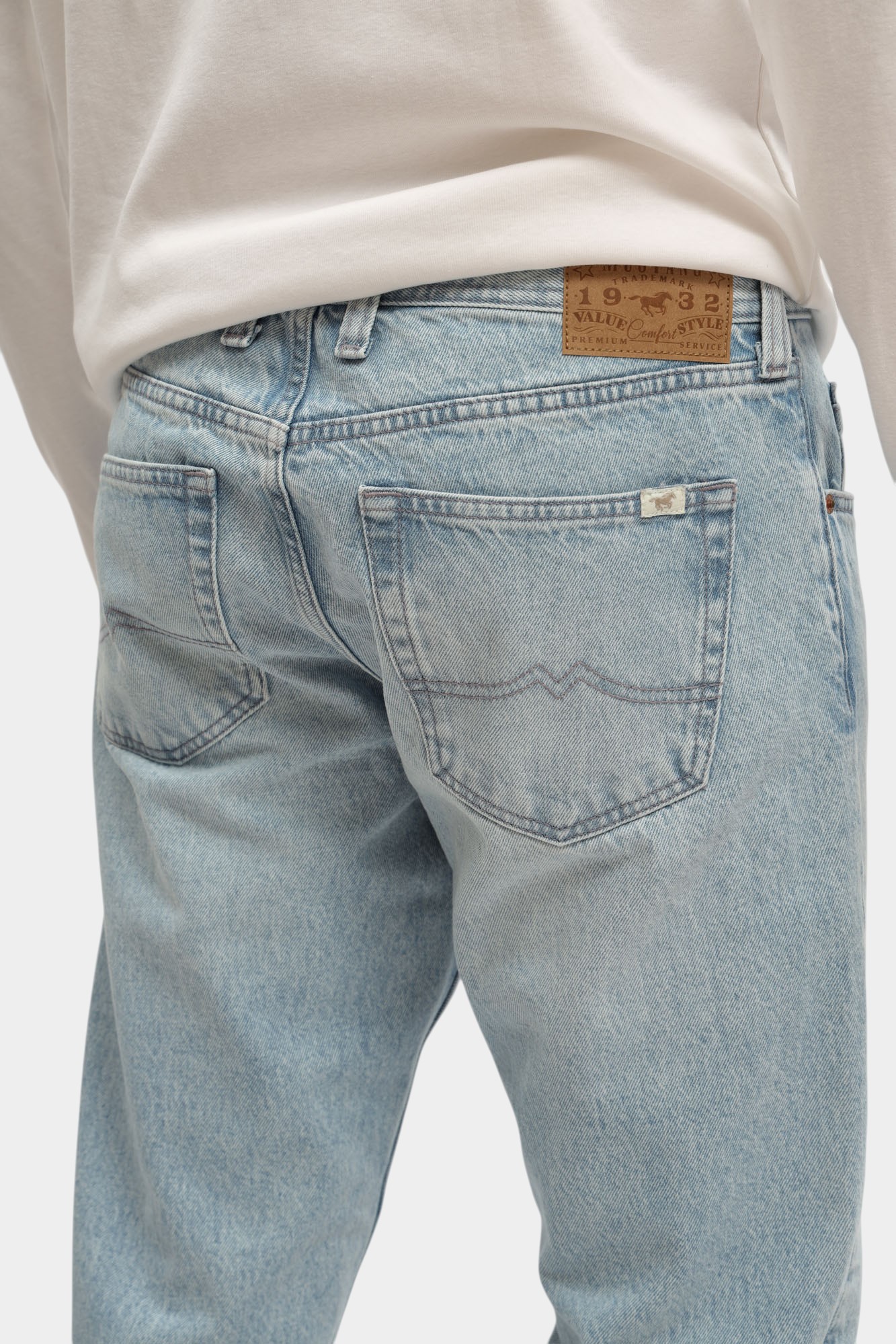 1016443-5000 Джинсы Mustang Синий