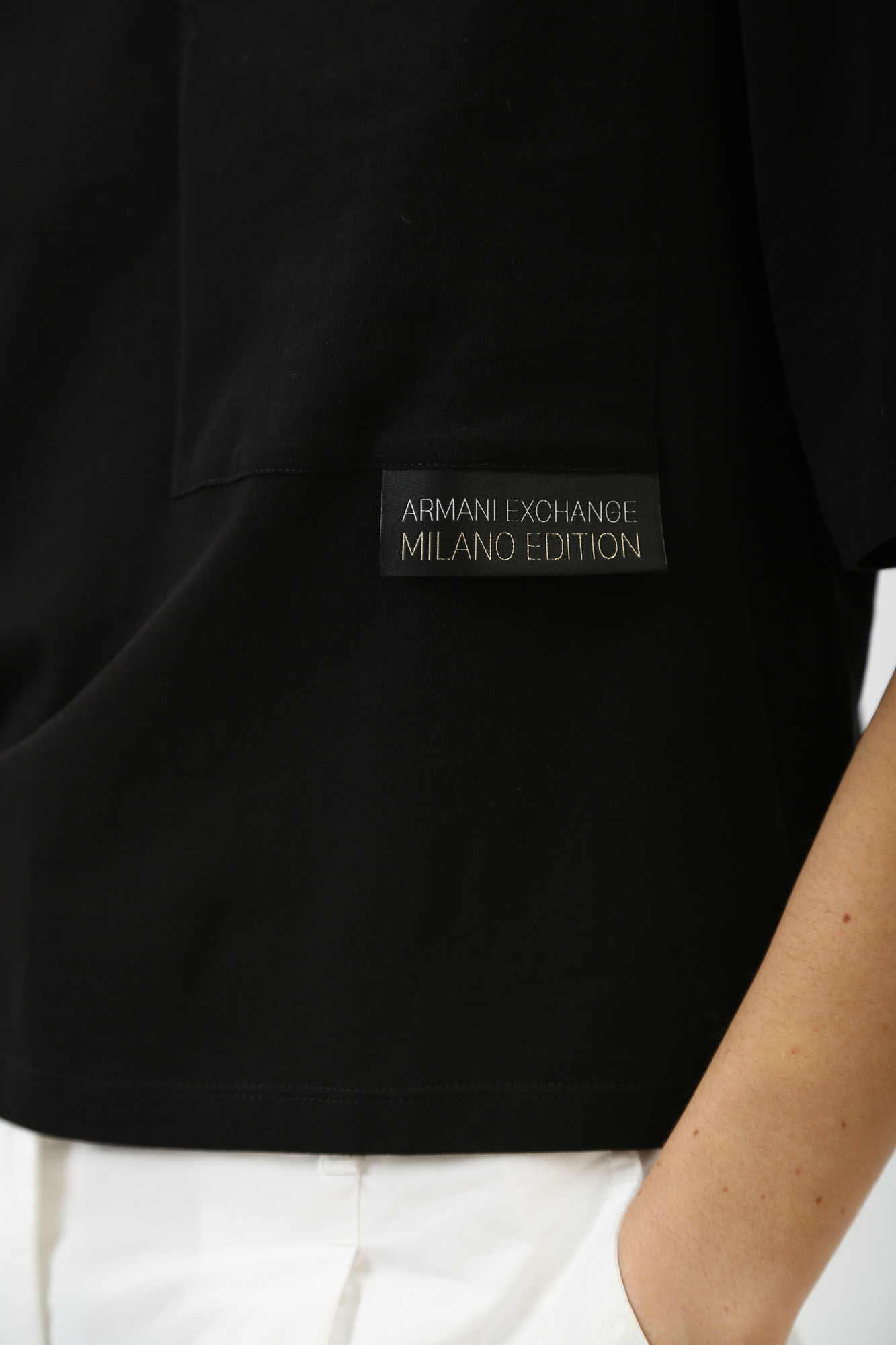 3DYT37_YJ3RZ кроп-топ armani exchange 