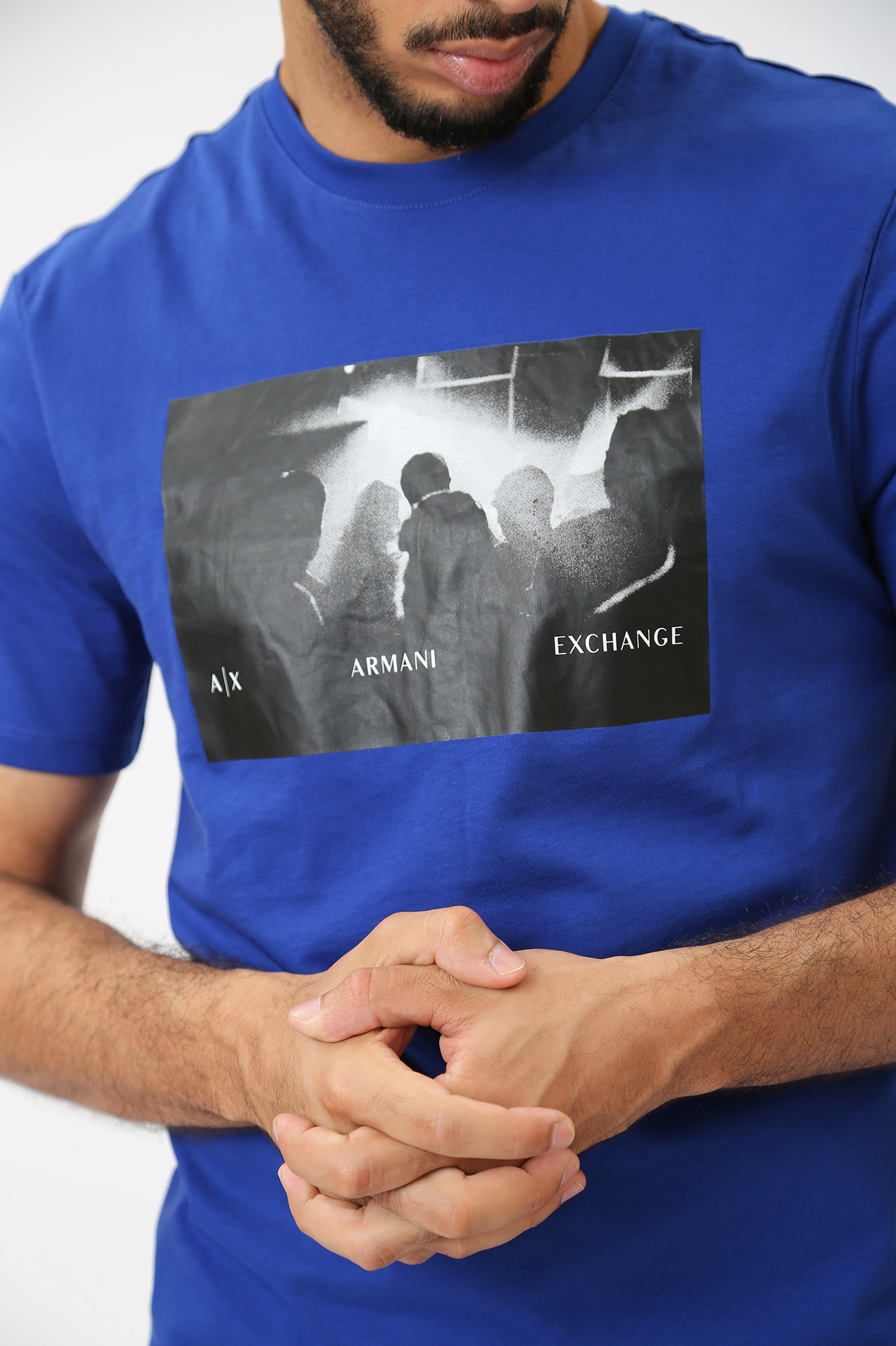 6RZTHR_ZJBYZ Футболка Armani Exchange Синий