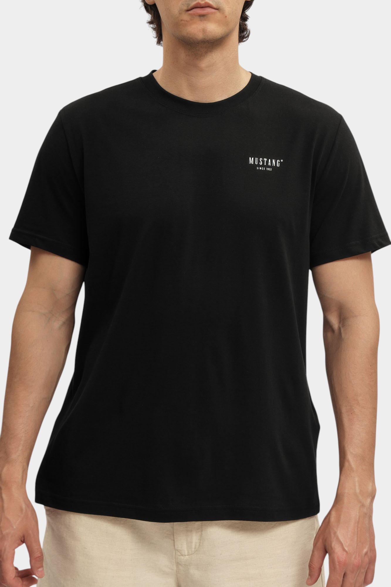 1016273 Футболка Mustang Черный