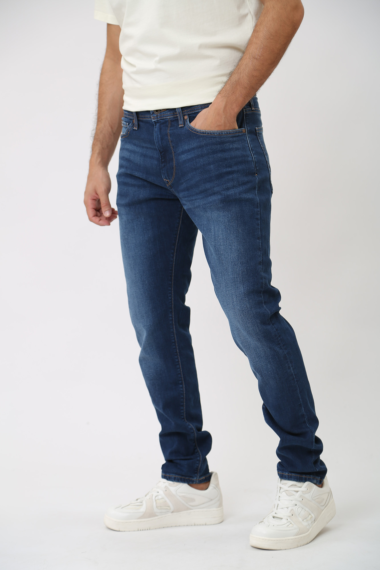PM207390CT4 Джинсы  TAPERED JEANS  Pepe Jeans Синий
