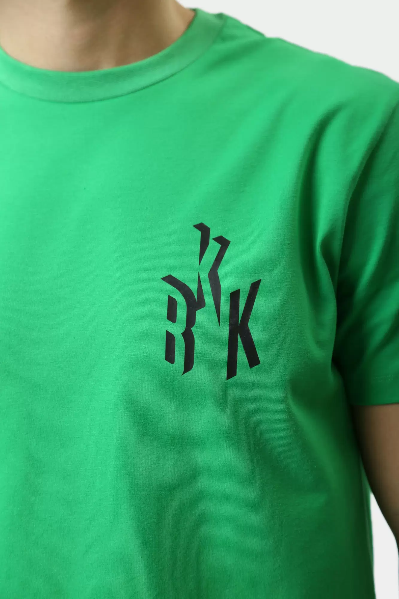 PBMT0255 Футболка Bikkembergs Зеленый