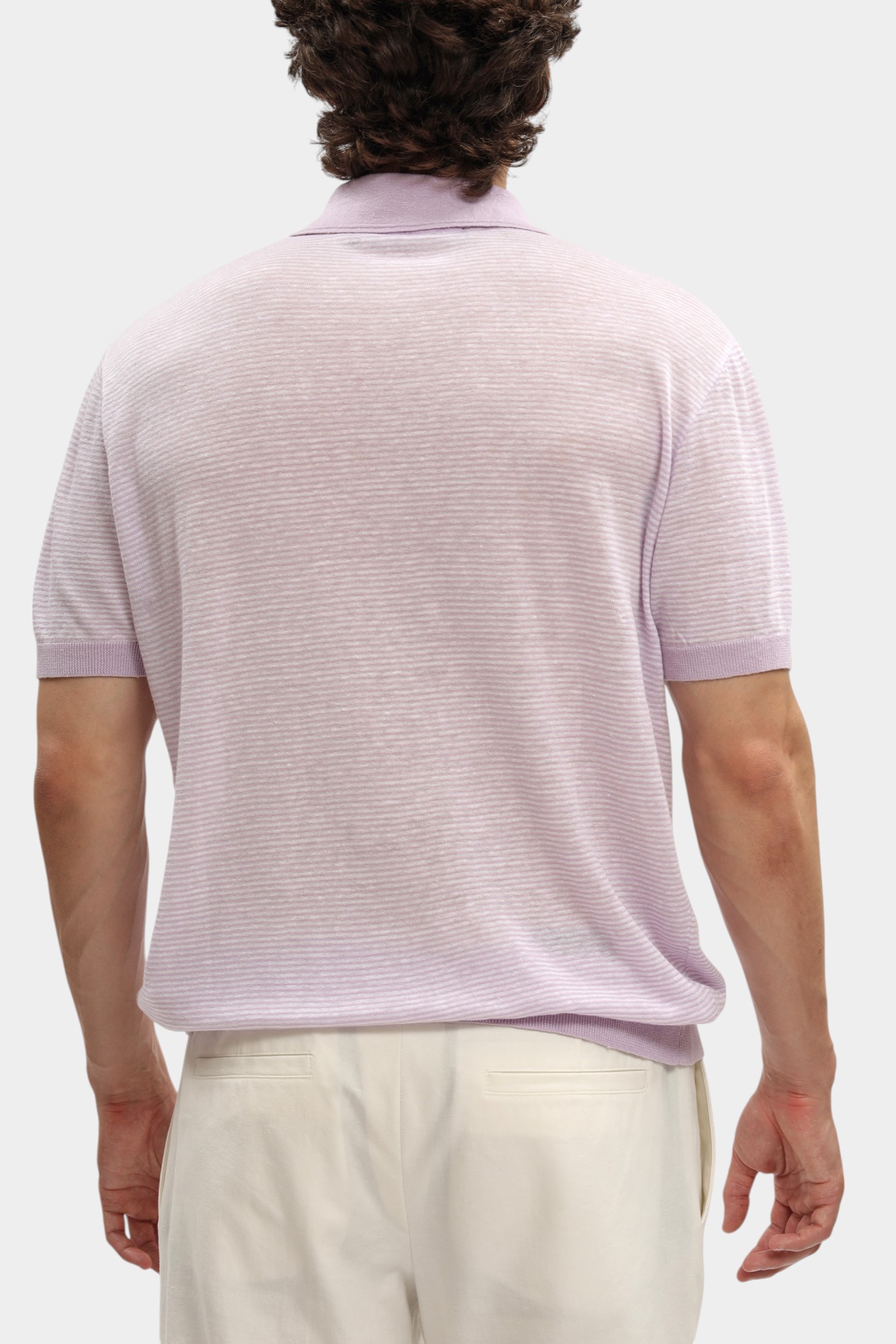 542305_655033 Поло с коротким рукавом Karl Lagerfeld Розовый