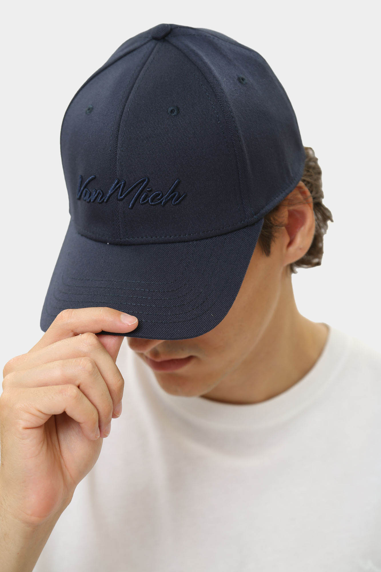 VU-CHI-46-302 Кепка Van Mich Синий