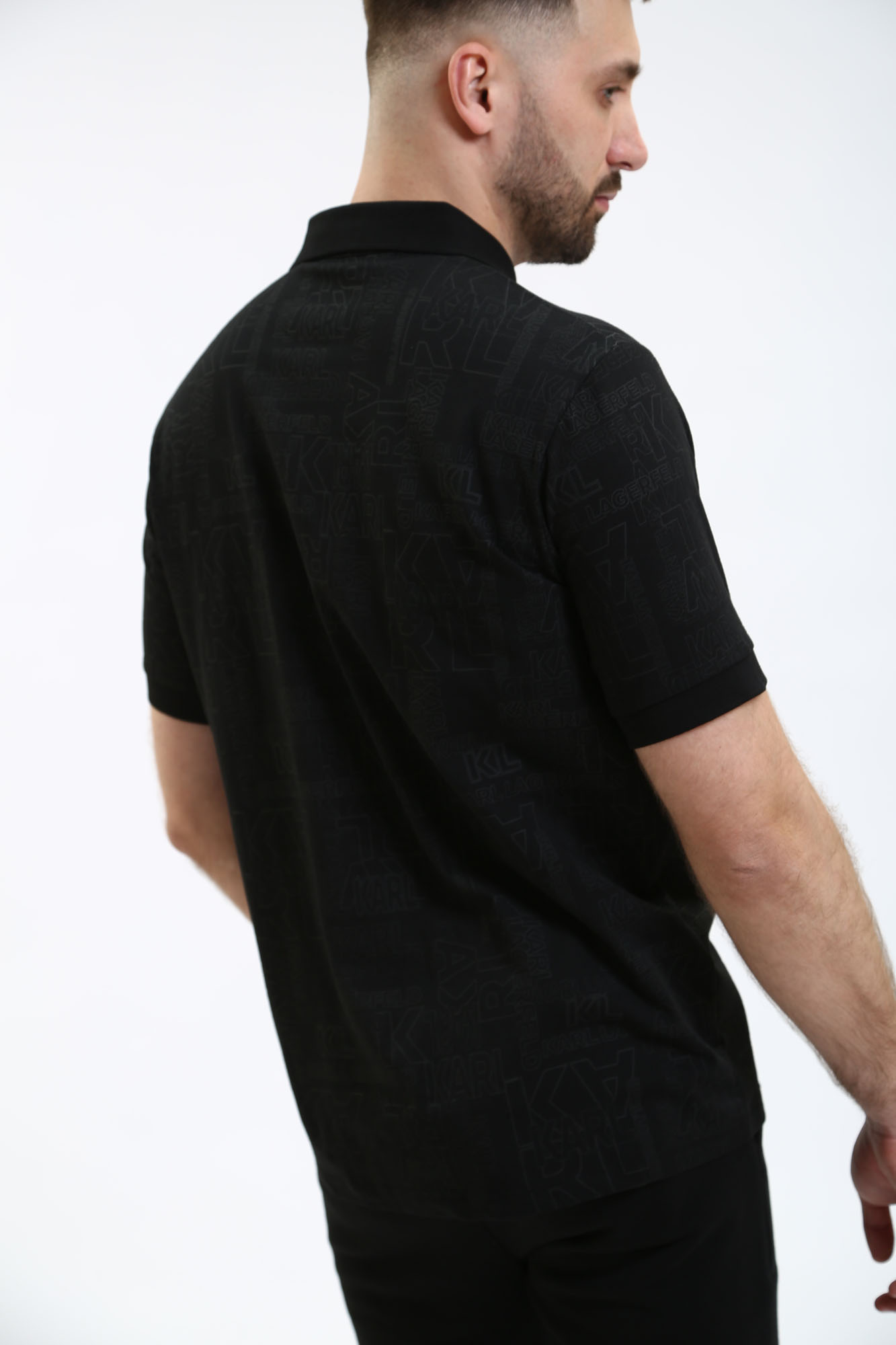 541224_745082 Поло Karl Lagerfeld Черный