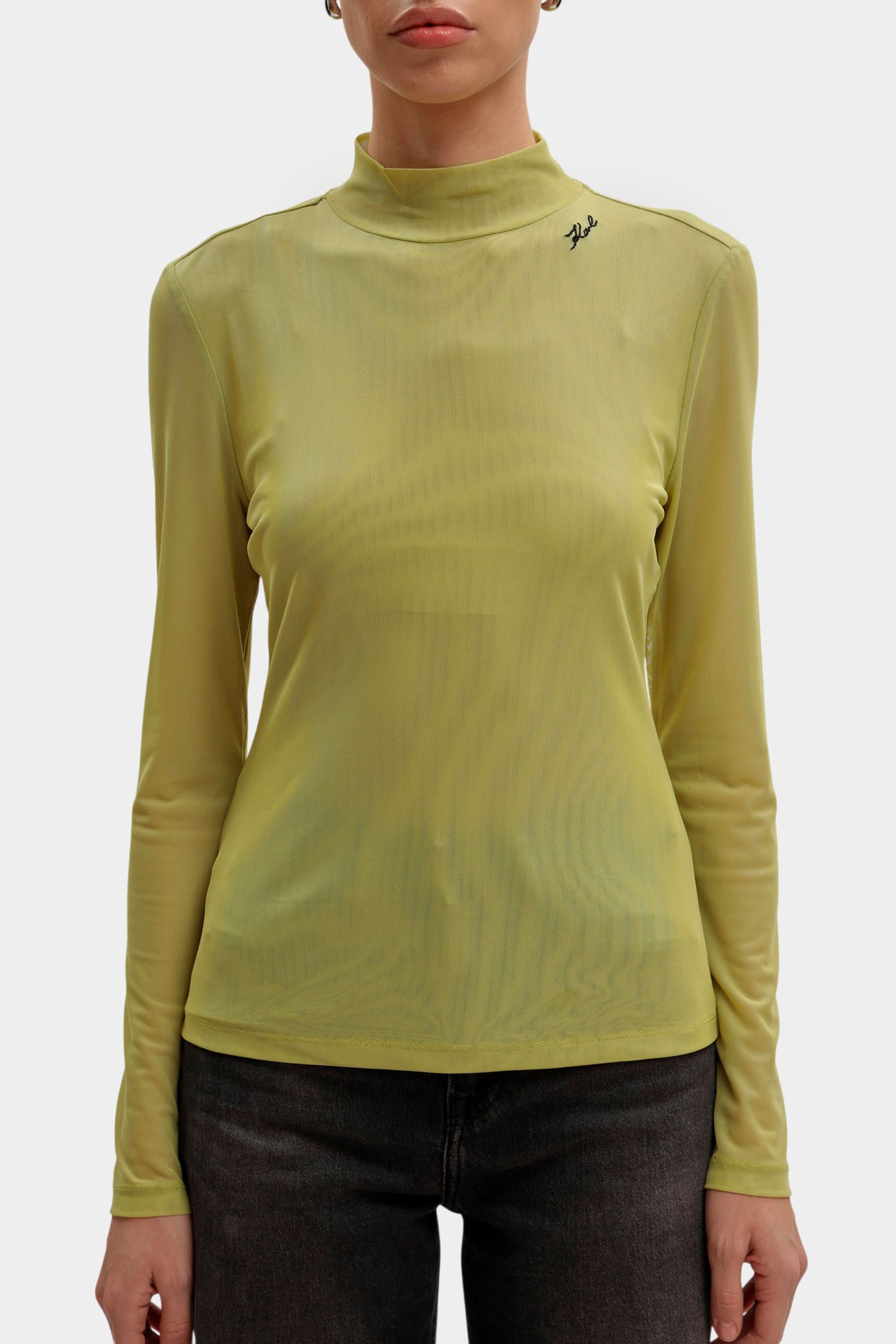 Водолазка Karl Lagerfeld Зеленый