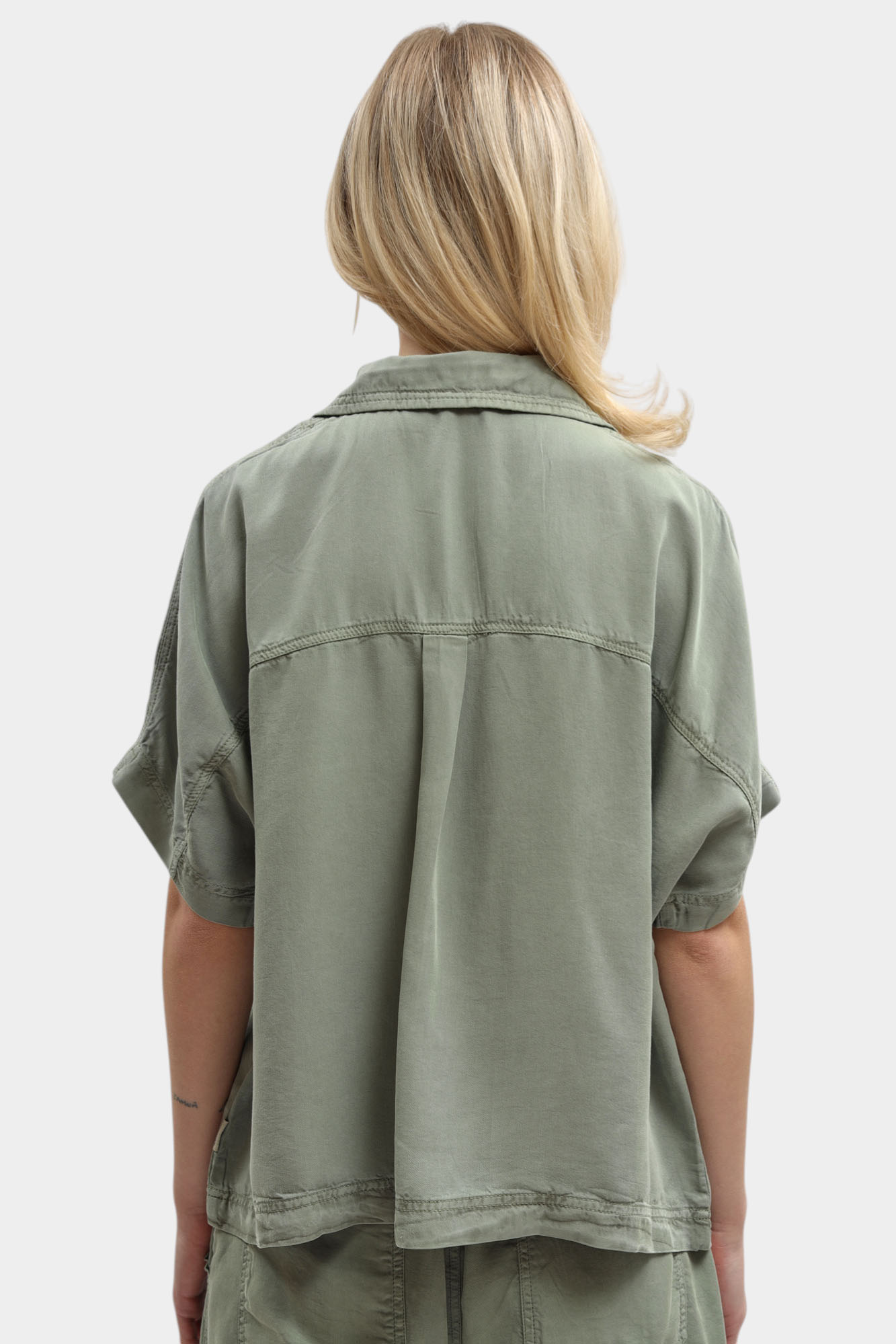 Рубашка Mustang Зеленый